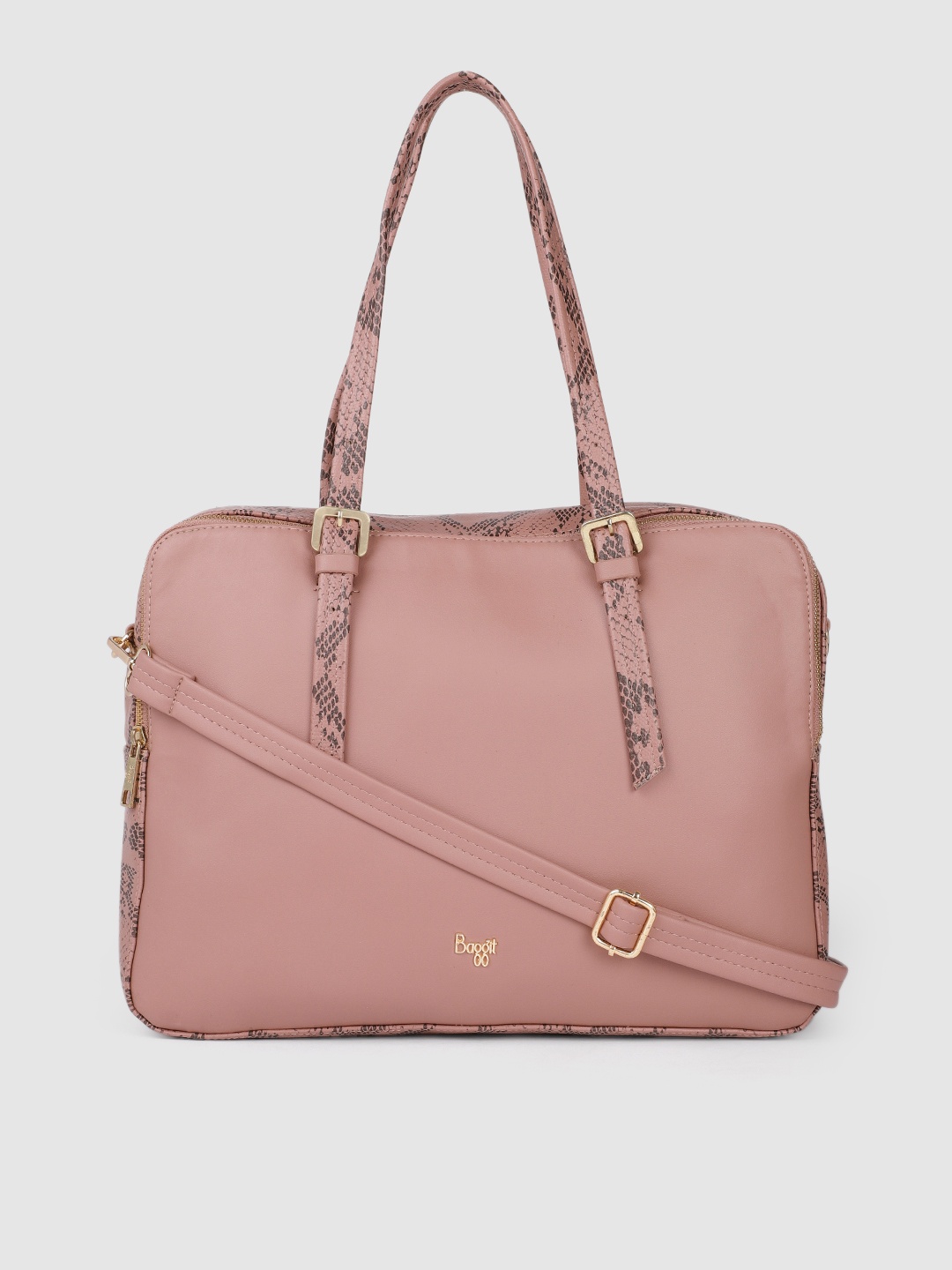 

Baggit Pink Solid Sling Bag
