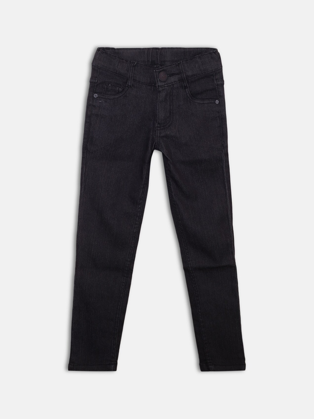 

612League Girls Black Classic Slim Fit Jeans