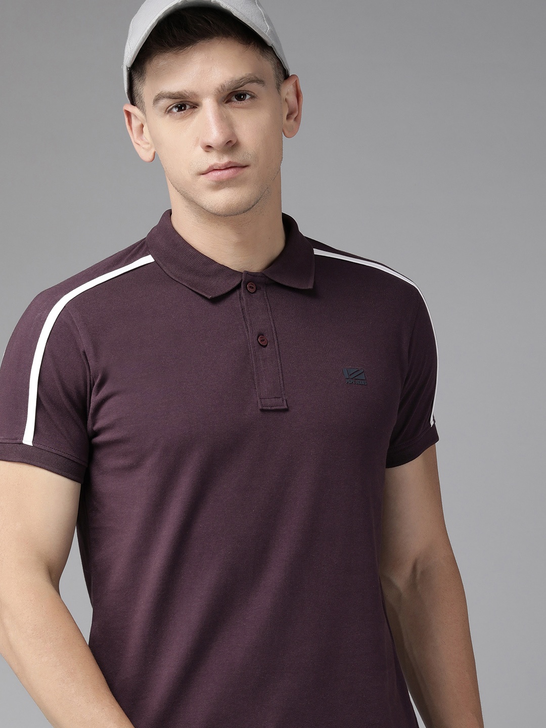 

Pepe Jeans Polo Collar Pure Cotton T-shirt, Purple