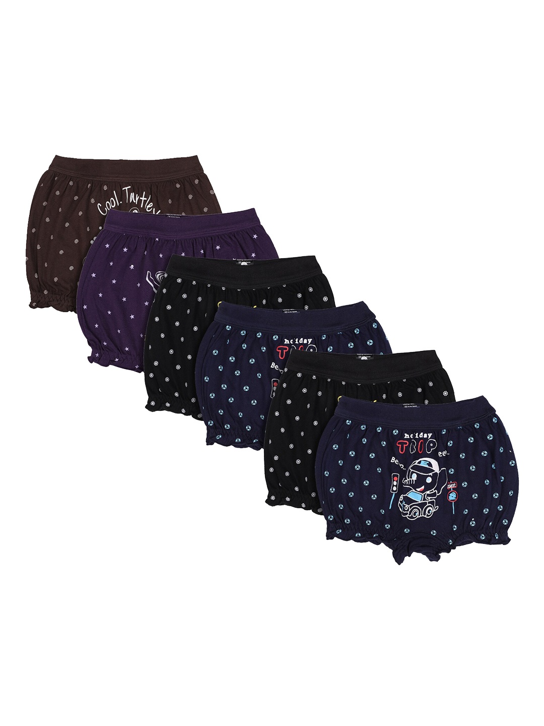 

Bodycare Kids Boys Pack Of 6 Assorted Printed Basic Briefs