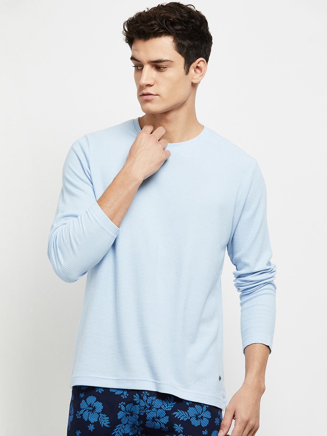 

max Men Blue T-shirt