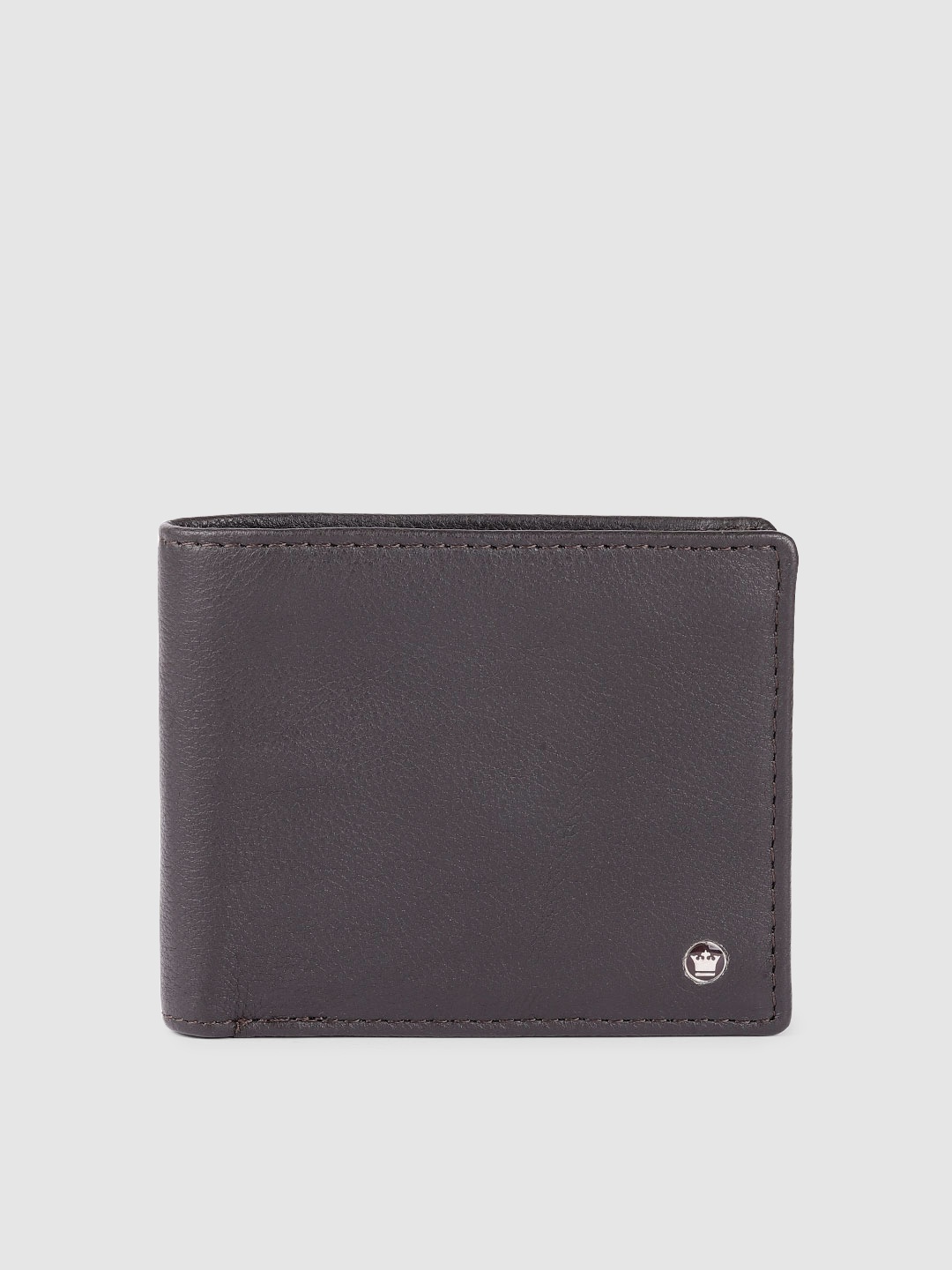 

Louis Philippe Men Brown Leather Two Fold Wallet