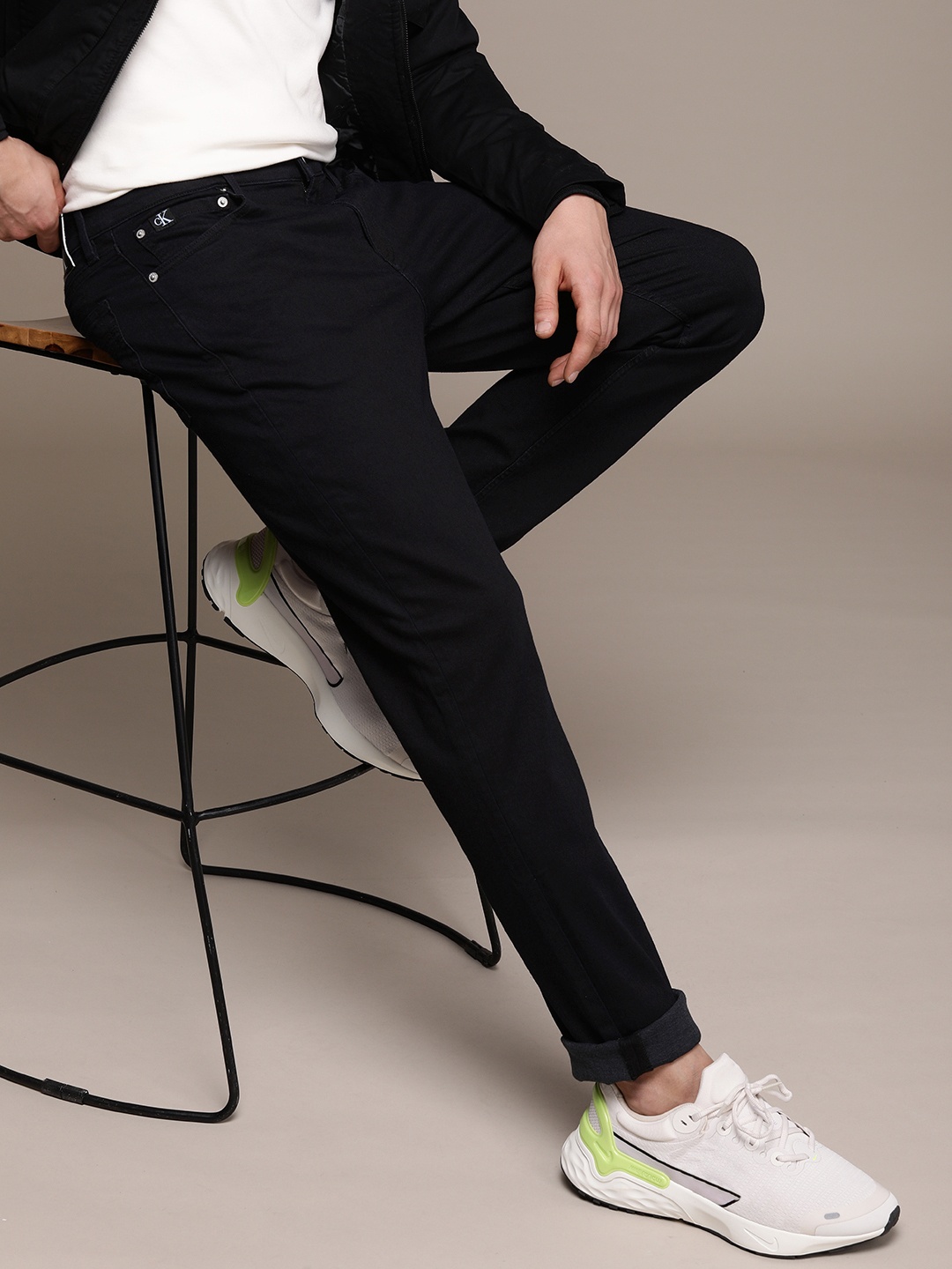 

Calvin Klein Jeans Men Black Slim Fit Stretchable Jeans
