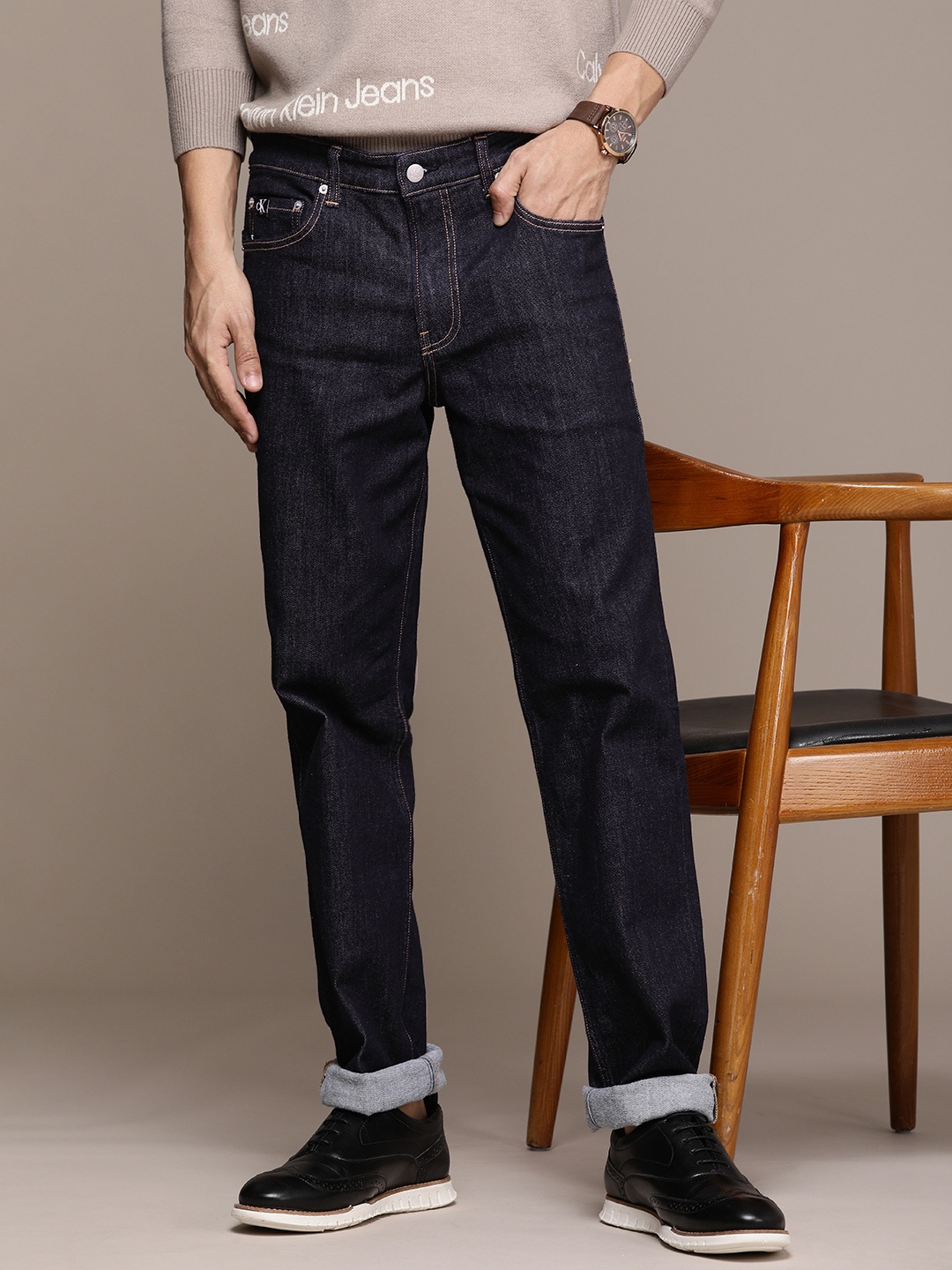 

Calvin Klein Jeans Men Blue Skinny Fit Stretchable Jeans