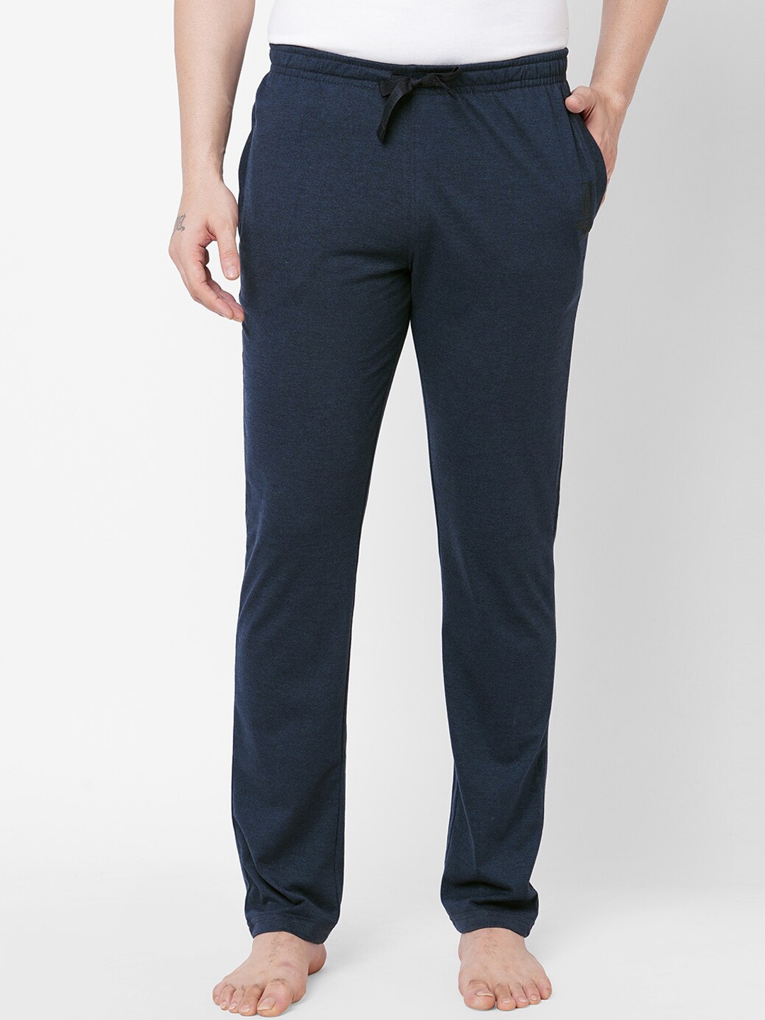 

Sweet Dreams Men Navy Blue Solid Lounge Pant