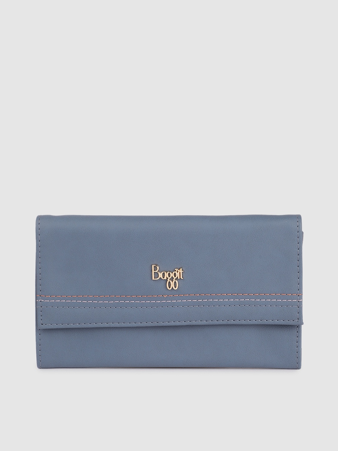 

Baggit Women Blue Two Fold Wallet