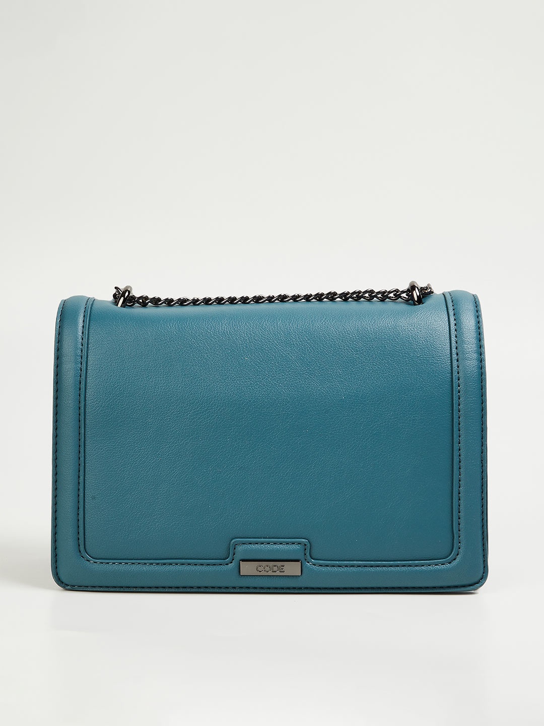

CODE by Lifestyle Green Structured Sling Bag