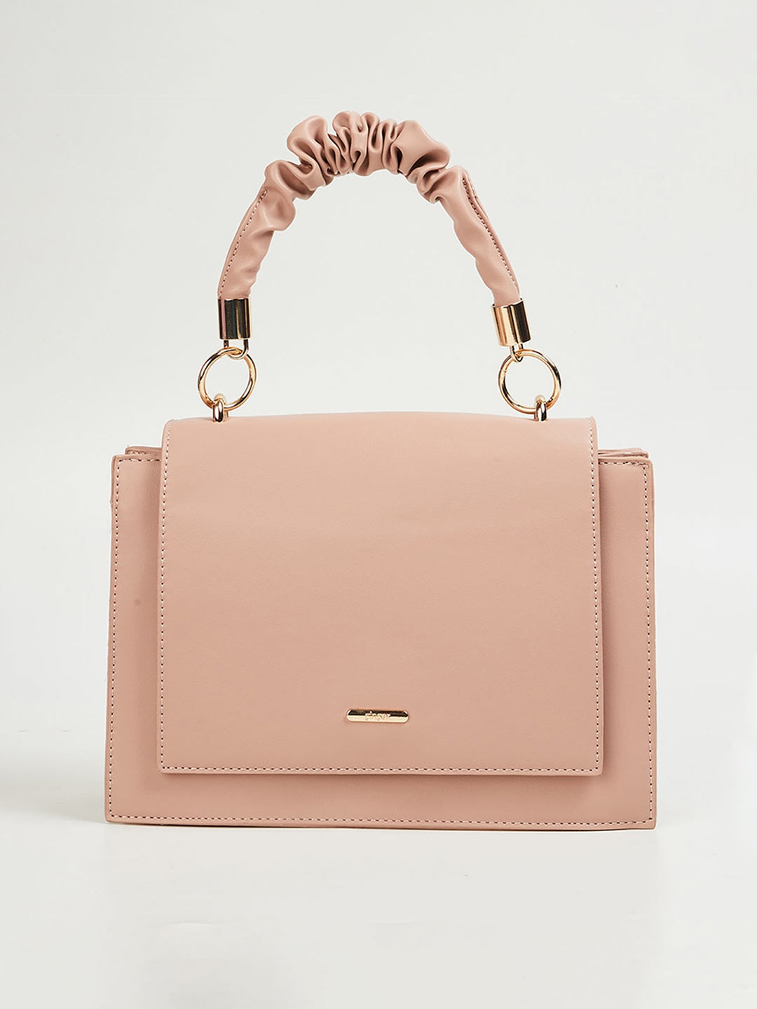 

Ginger by Lifestyle Pink Structured Handheld Bag