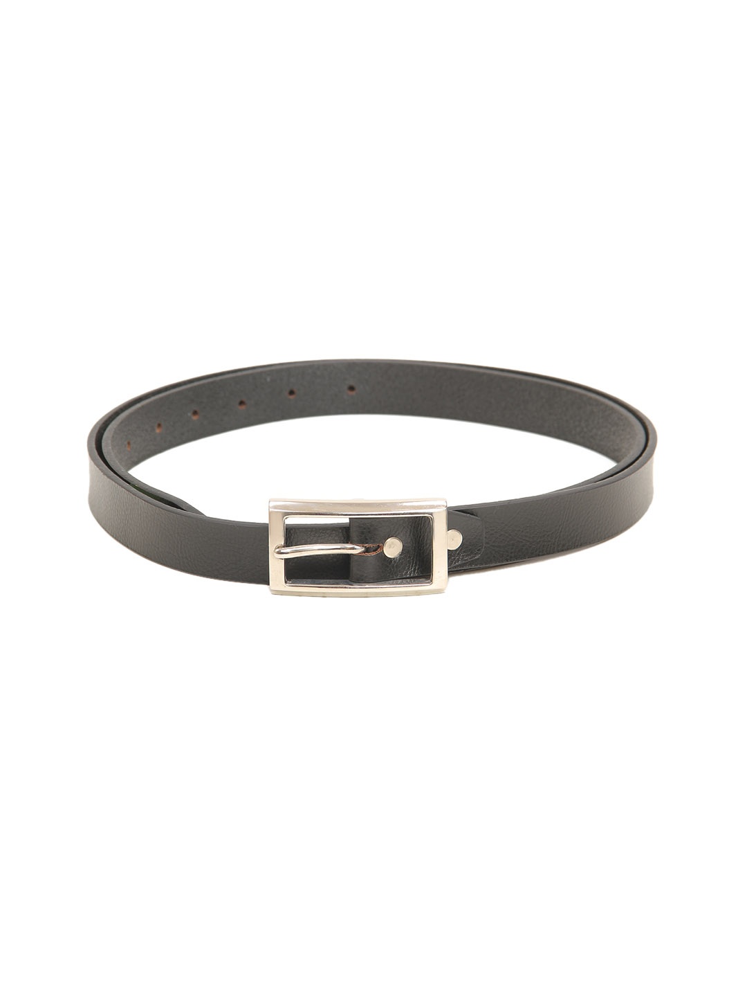 

Calvadoss Boys Black Textured Leather Belt