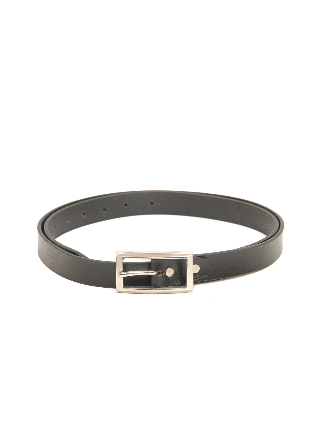 

Calvadoss Girls Black Textured Leather Belt