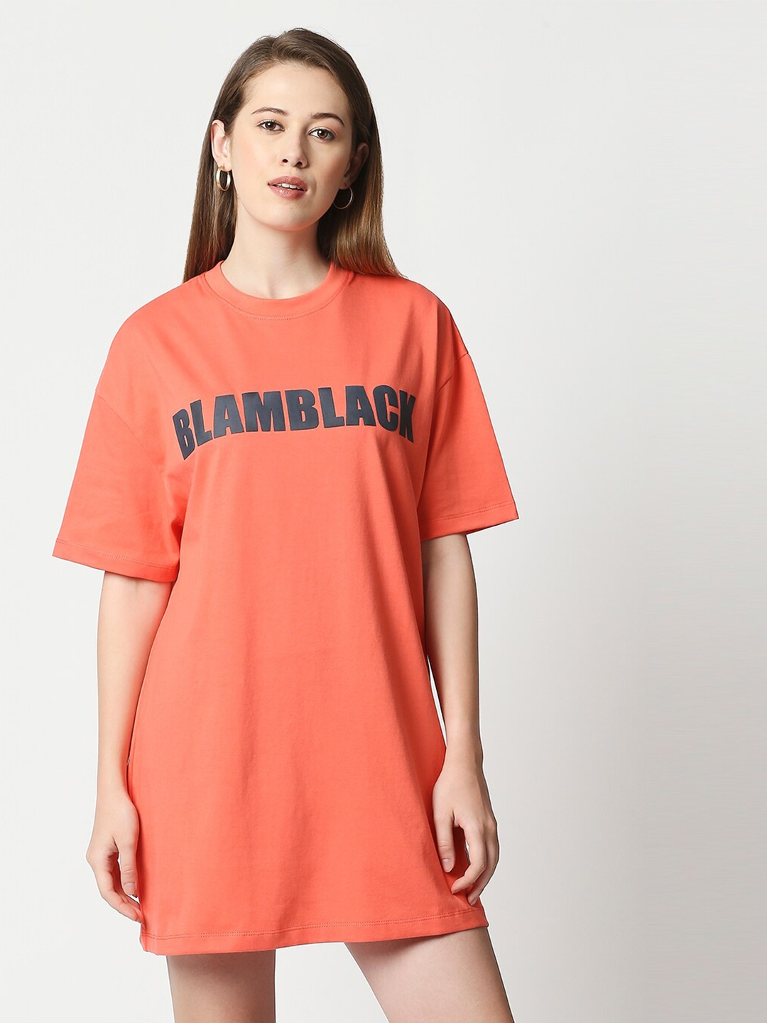 

Blamblack Coral T-shirt Mini Dress