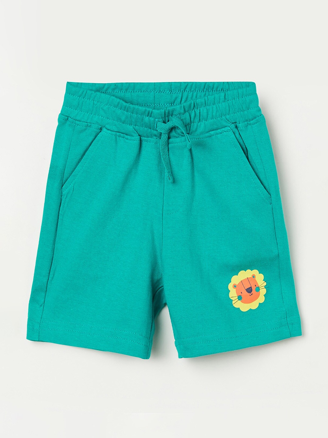 Juniors by Lifestyle Boys Sea Green Shorts