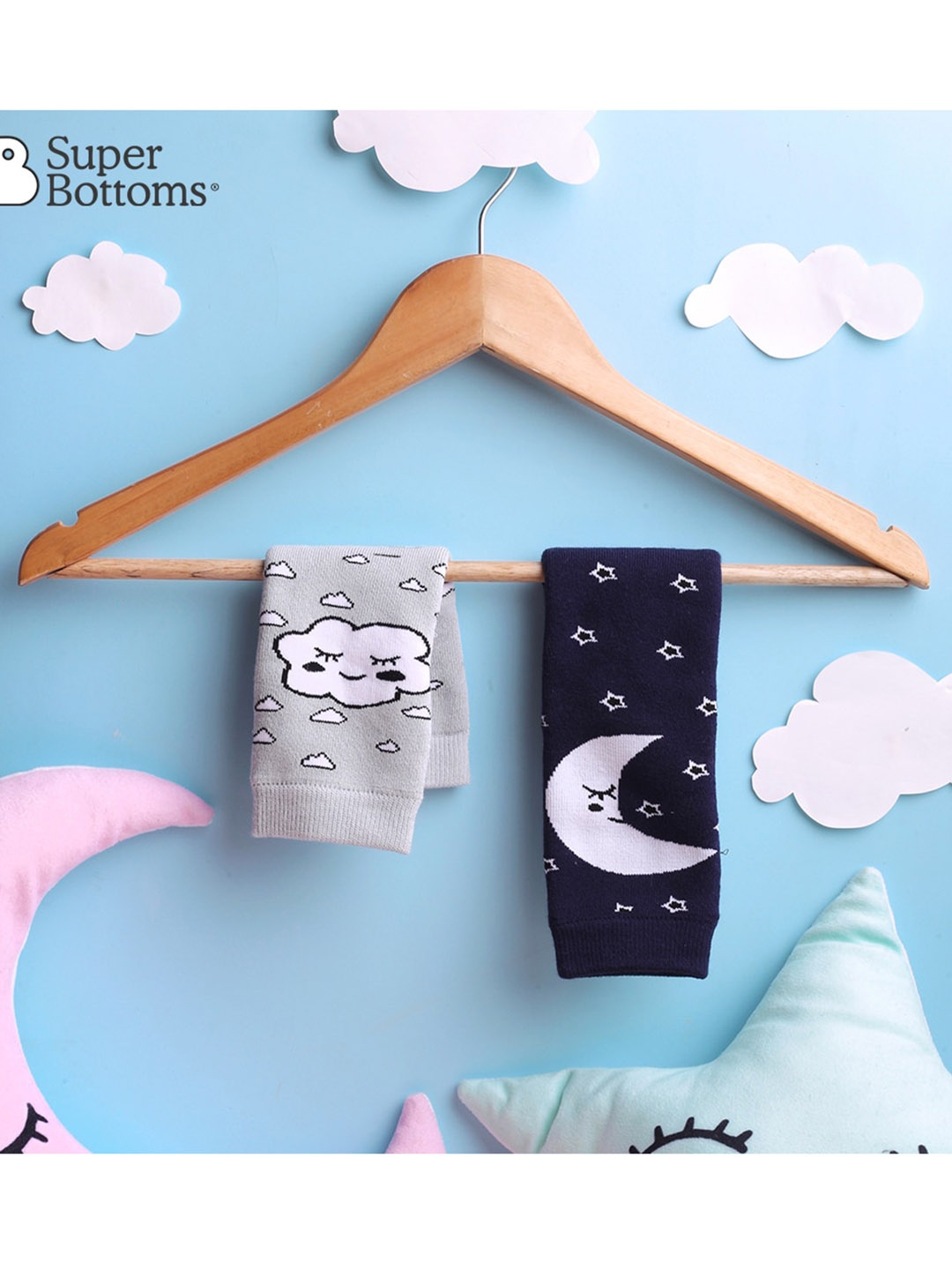 

SuperBottoms Infant Kids Assorted Cotton Leg Warmer