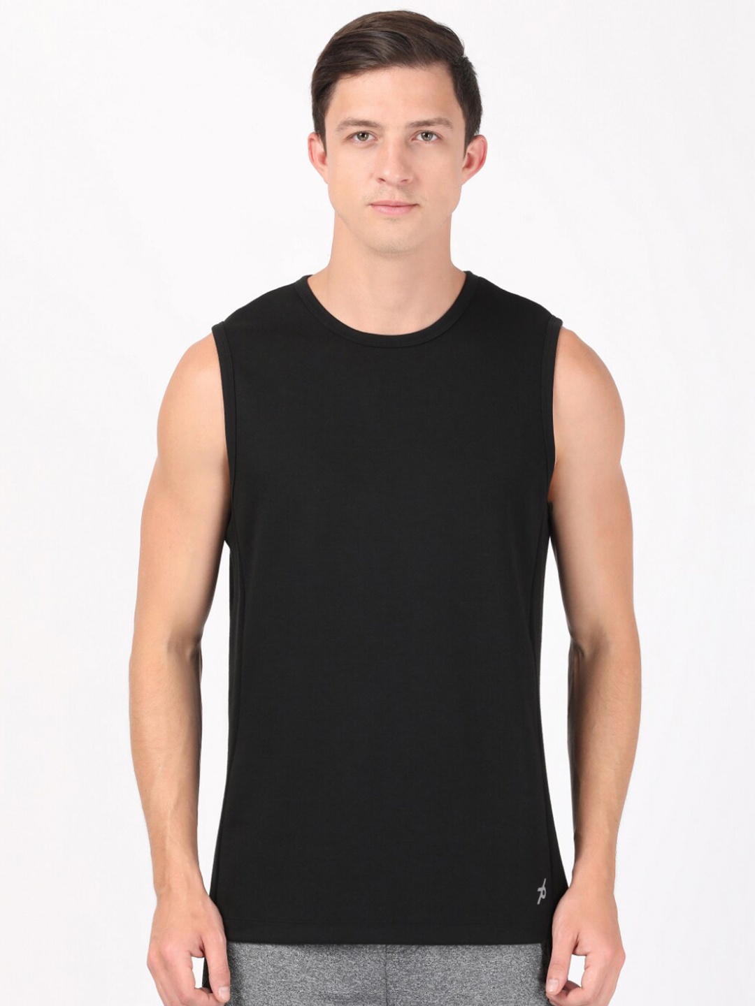 

Jockey Men Black T-shirt