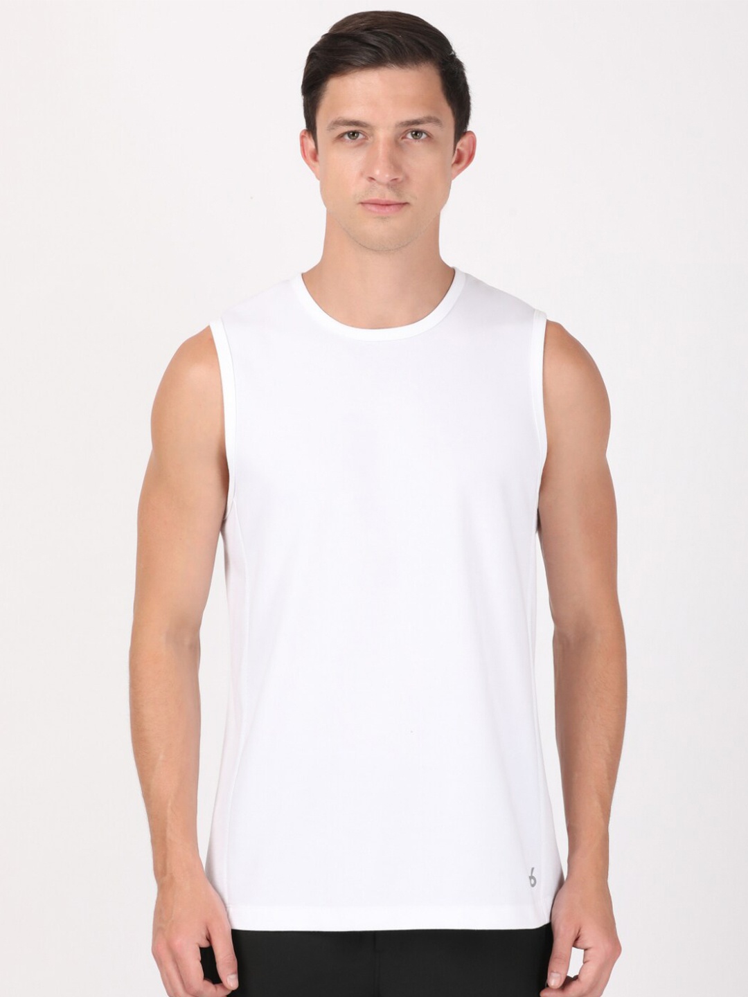 

Jockey Men White T-shirt