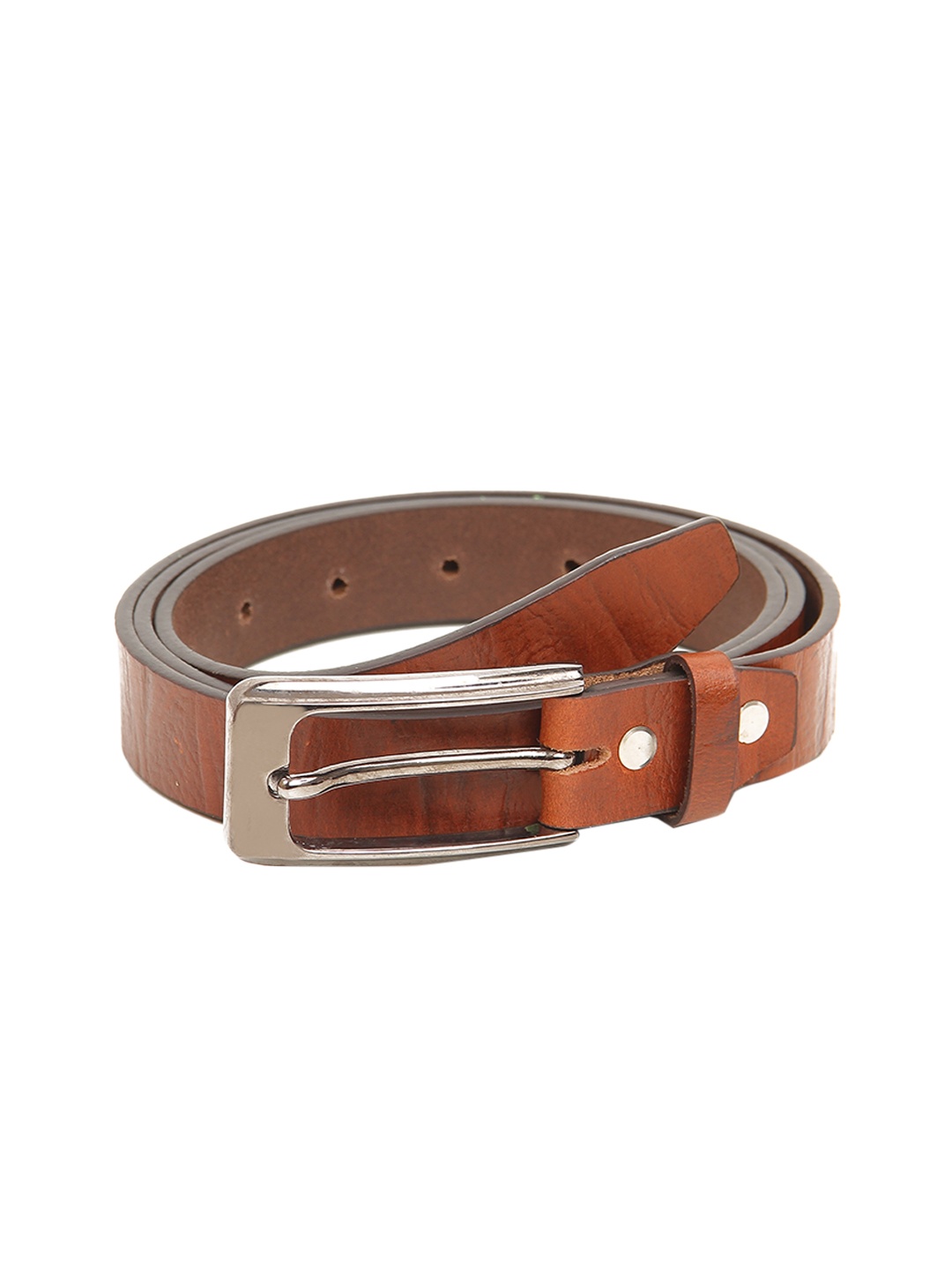 

Calvadoss Boys Tan Textured Leather Belt