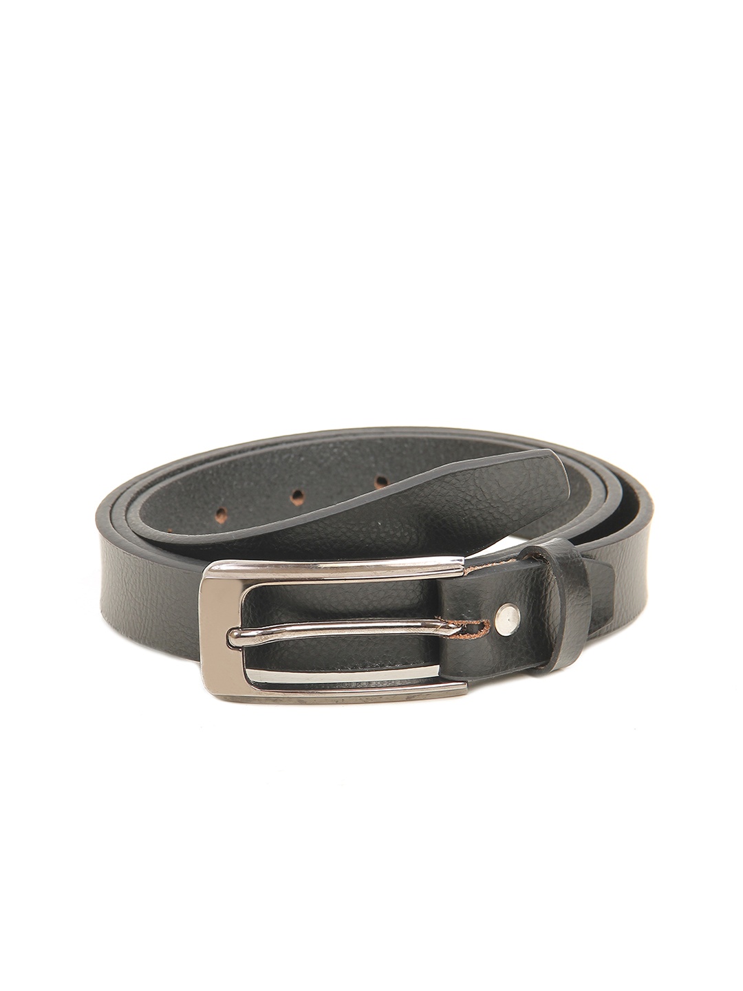 

Calvadoss Boys Black Textured Leather Belt