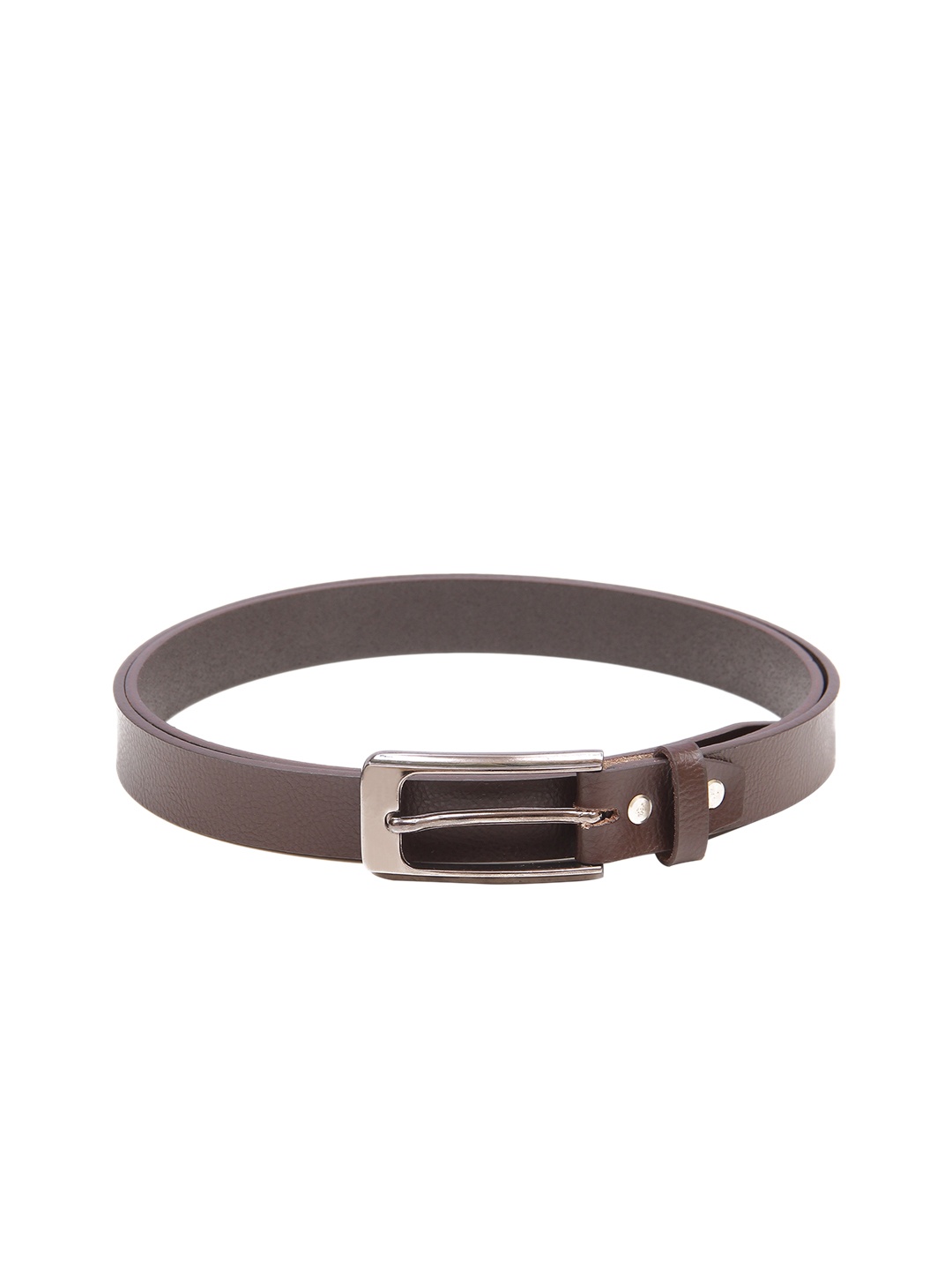 

Calvadoss Girls Brown Textured Leather Belt
