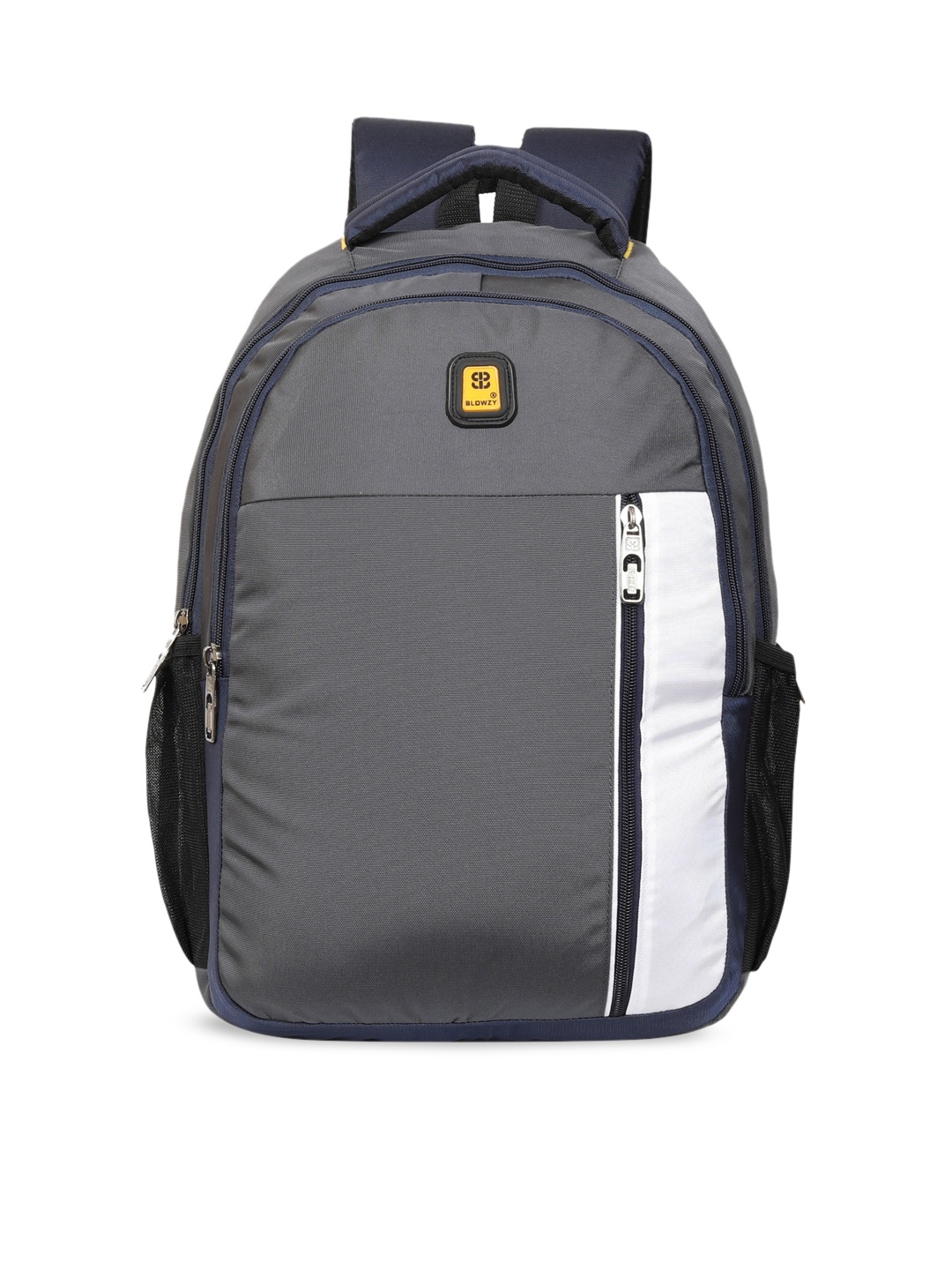 

Blowzy Bags Unisex Grey & White Backpack