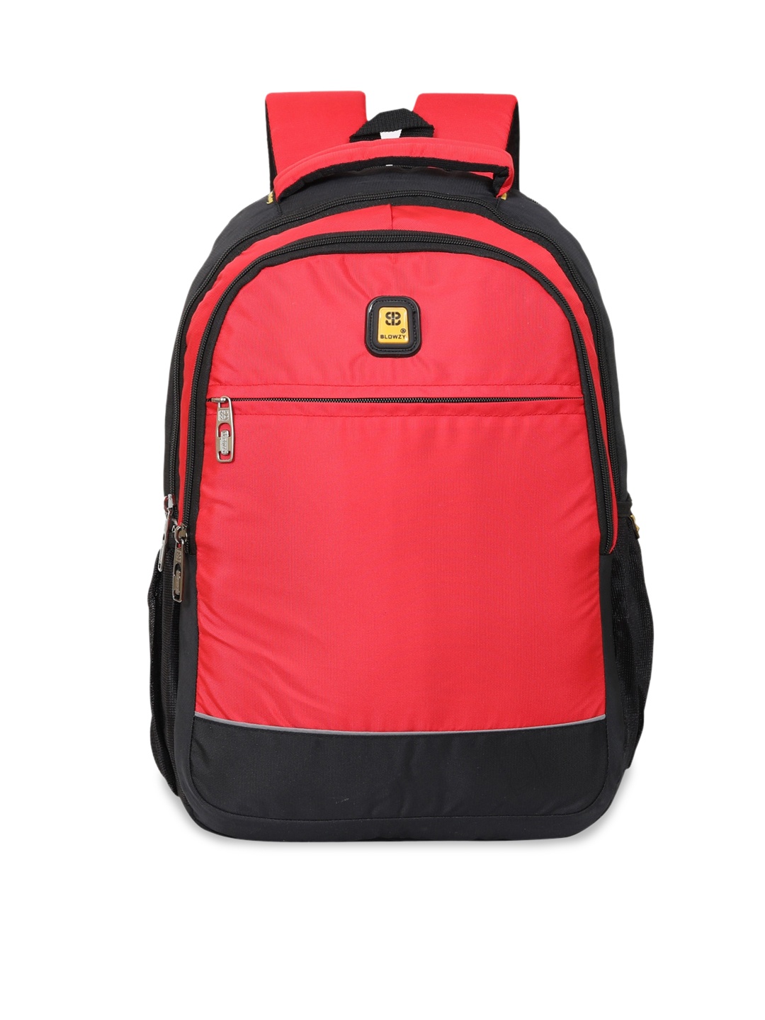 

Blowzy Bags Unisex Red & Black Backpack with Earphone Gate
