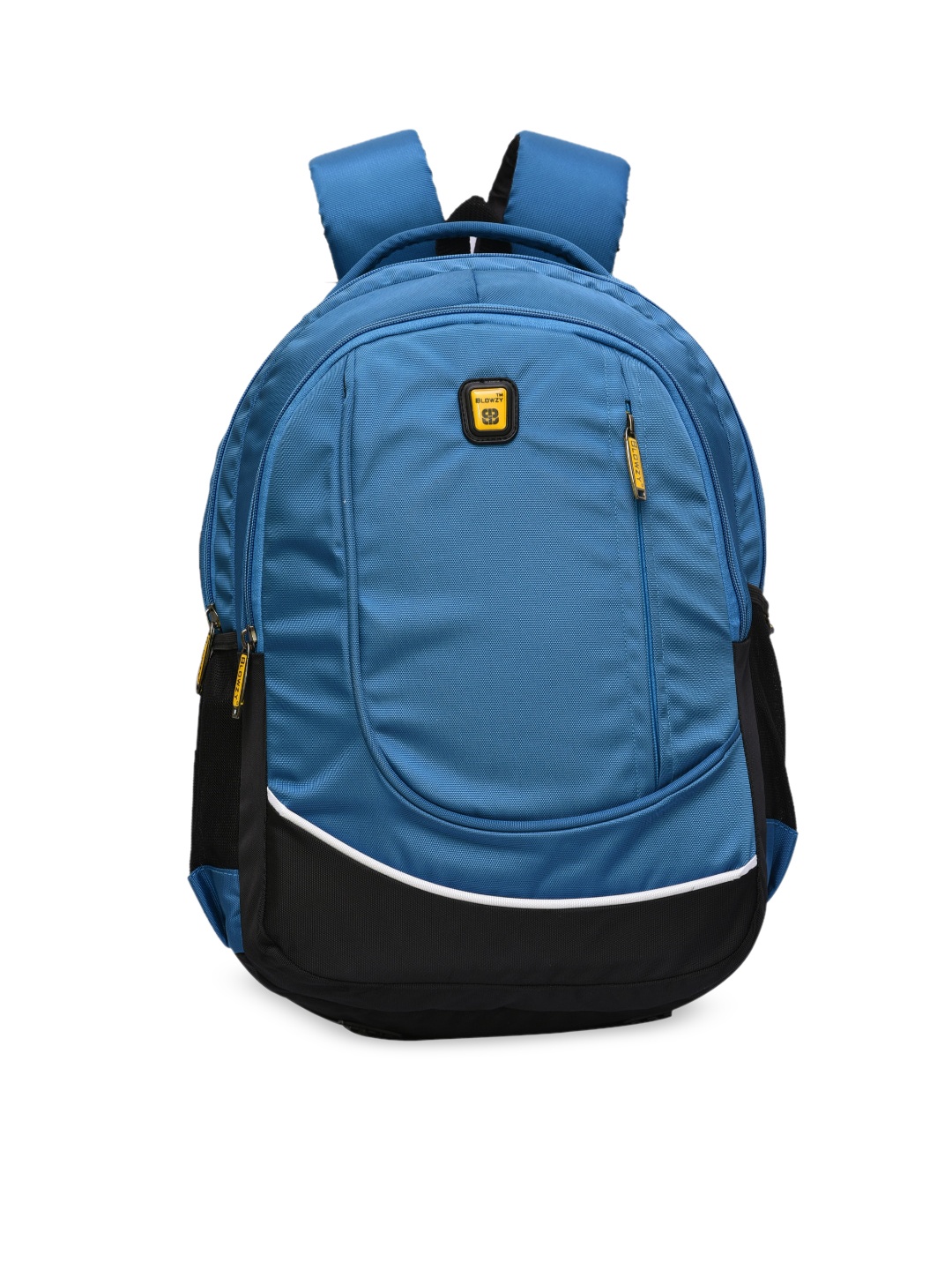 

Blowzy Bags Unisex Blue & Black Backpack with Earphone Gate