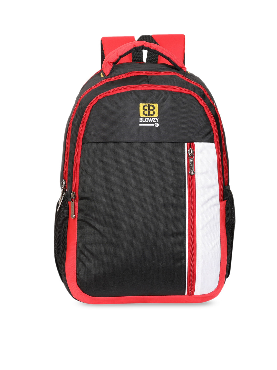 

Blowzy Bags Unisex Black & White Colourblocked Laptop Backpack