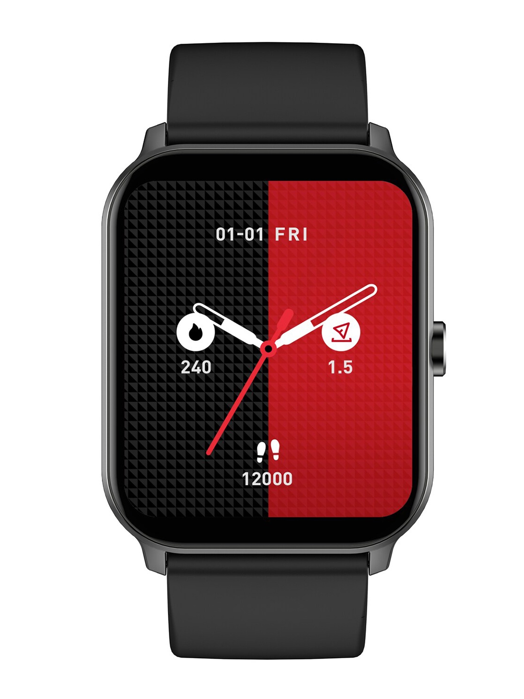 

Minix Black Vega Lite Bluetooth Calling & Voice Assistance Smart WatchesMXT-FW27-VEGA