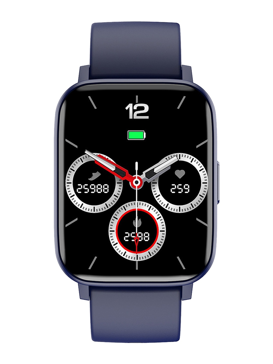 

Minix Blue Solid Hawk 1.69 Inch Non Calling Smart Watches