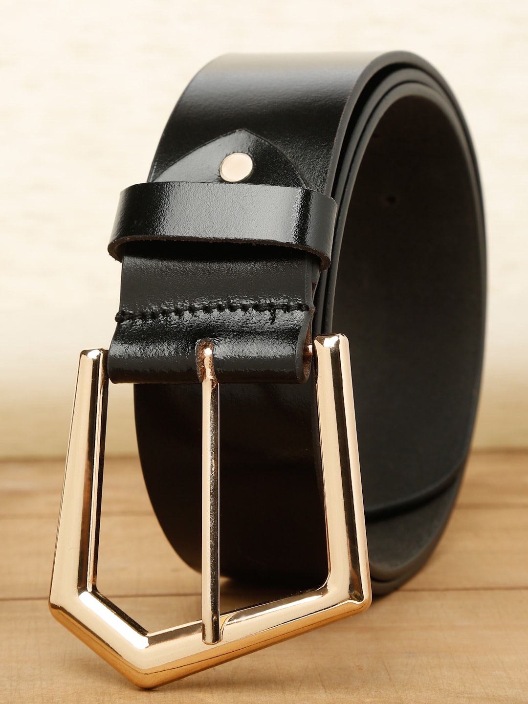 

Teakwood Leathers Women Black Belts