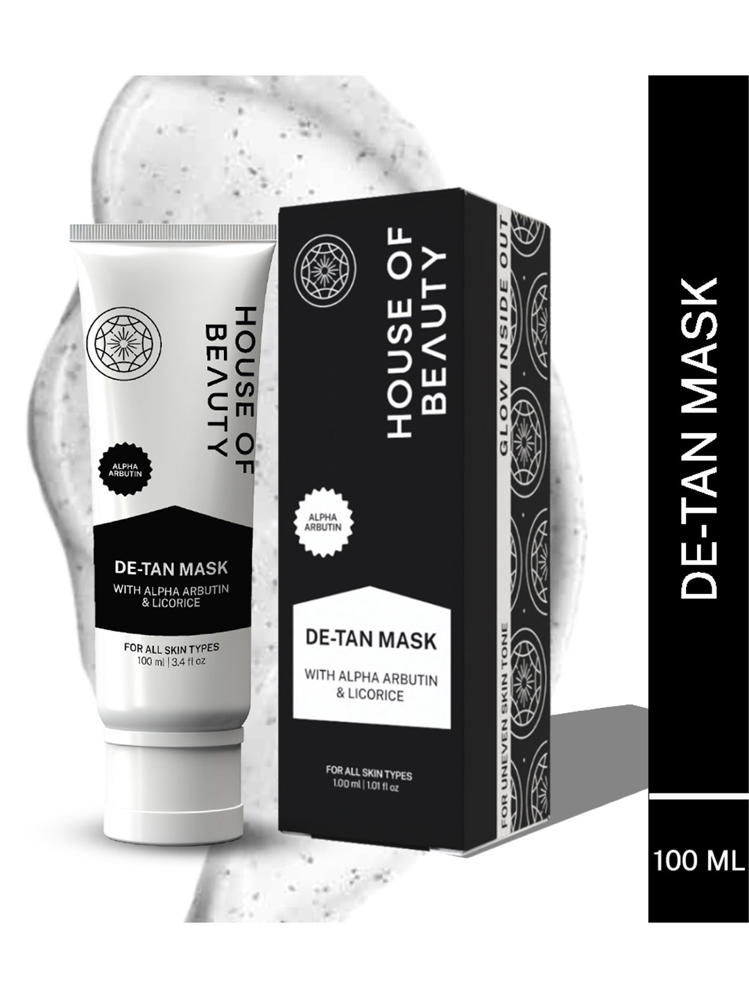 

House of Beauty D Tan Mask 100ml, Pink
