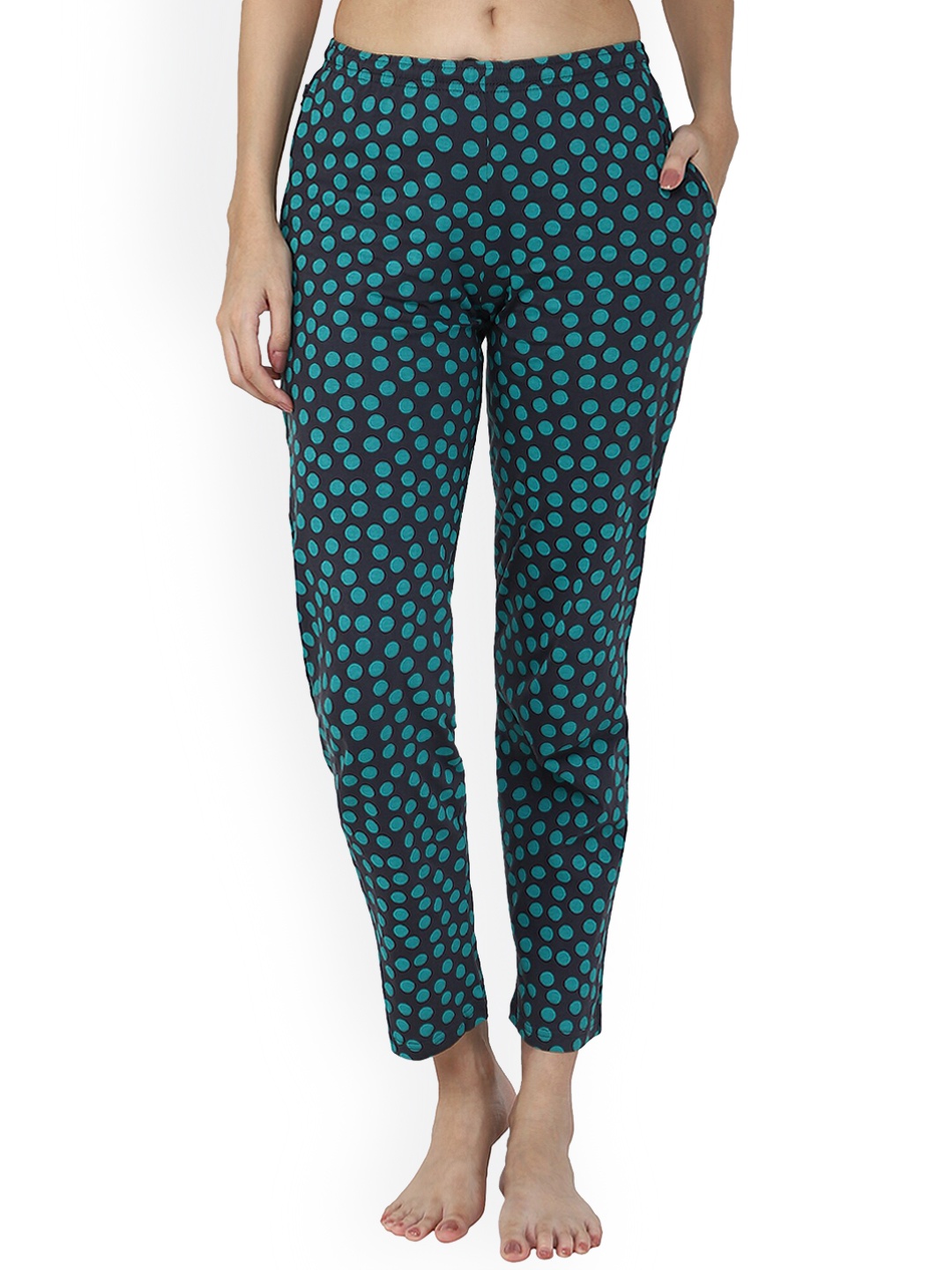 

DYCA Women Green Printed Lounge Pants