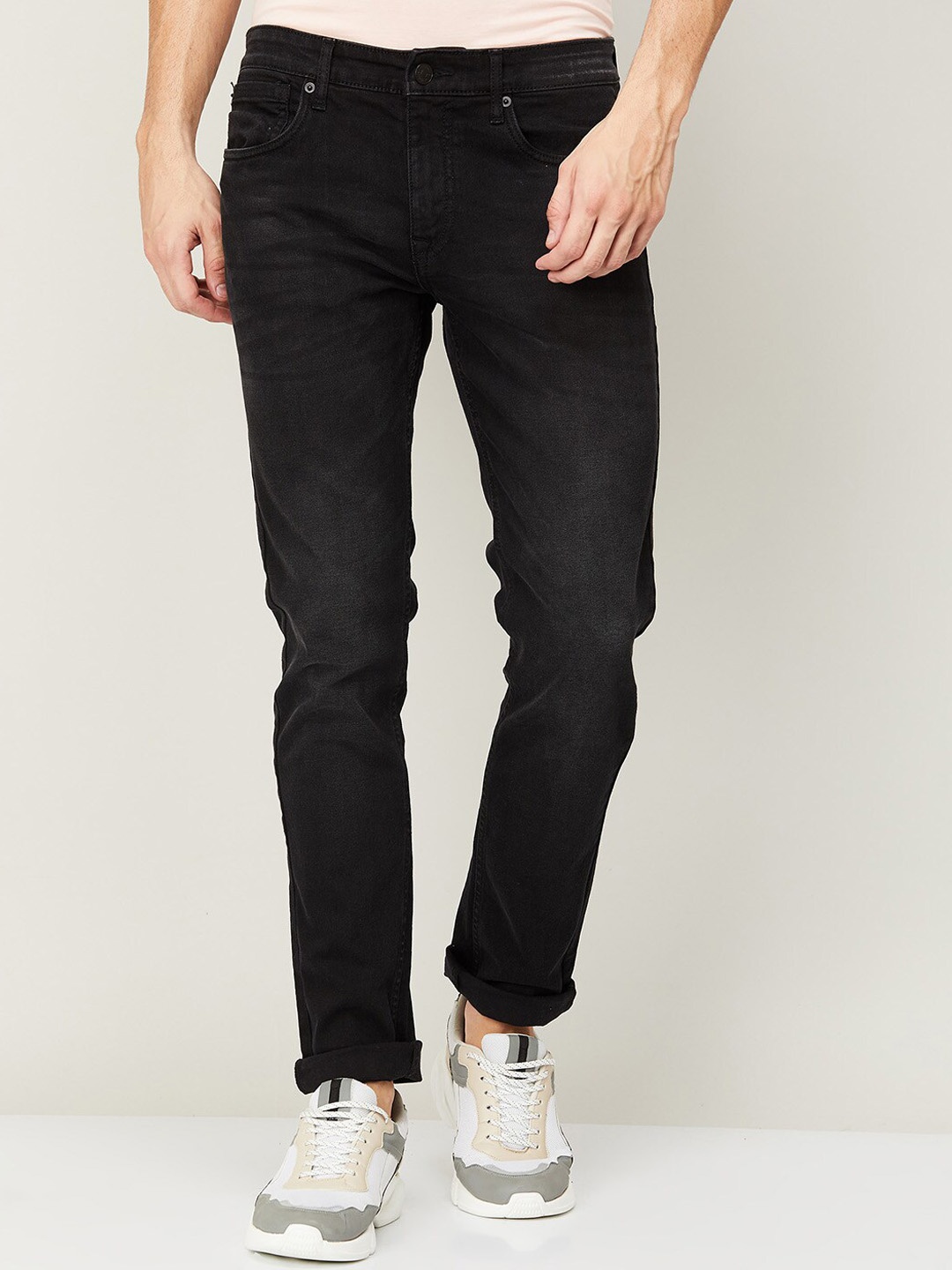 

Fame Forever by Lifestyle Men Black Skinny Fit Jeans