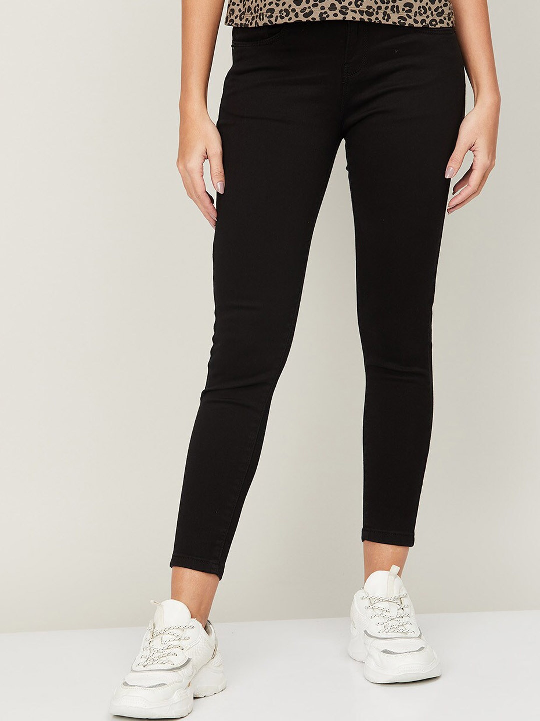 

Fame Forever by Lifestyle Women Black Skinny Fit Jeans