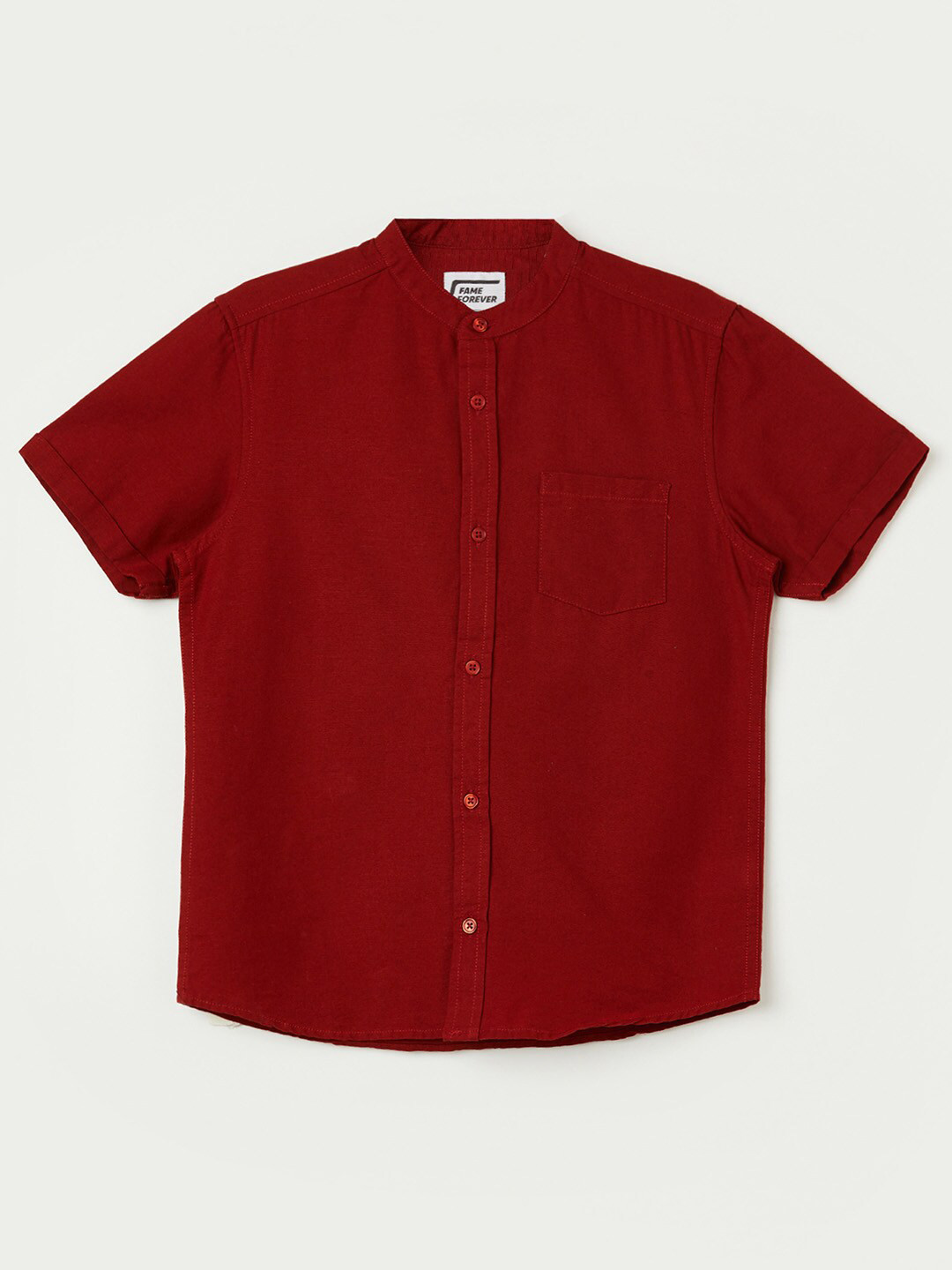 

Fame Forever by Lifestyle Boys Brown Solid Casual Shirt