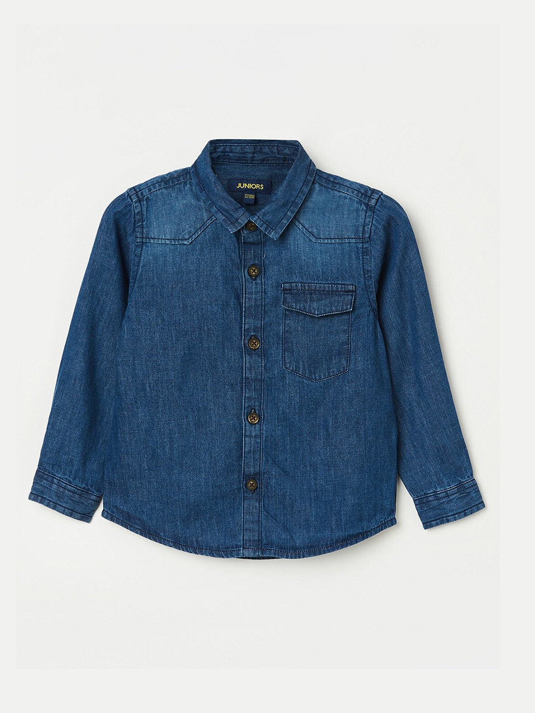 

Juniors by Lifestyle Boys Blue Casual Shirt