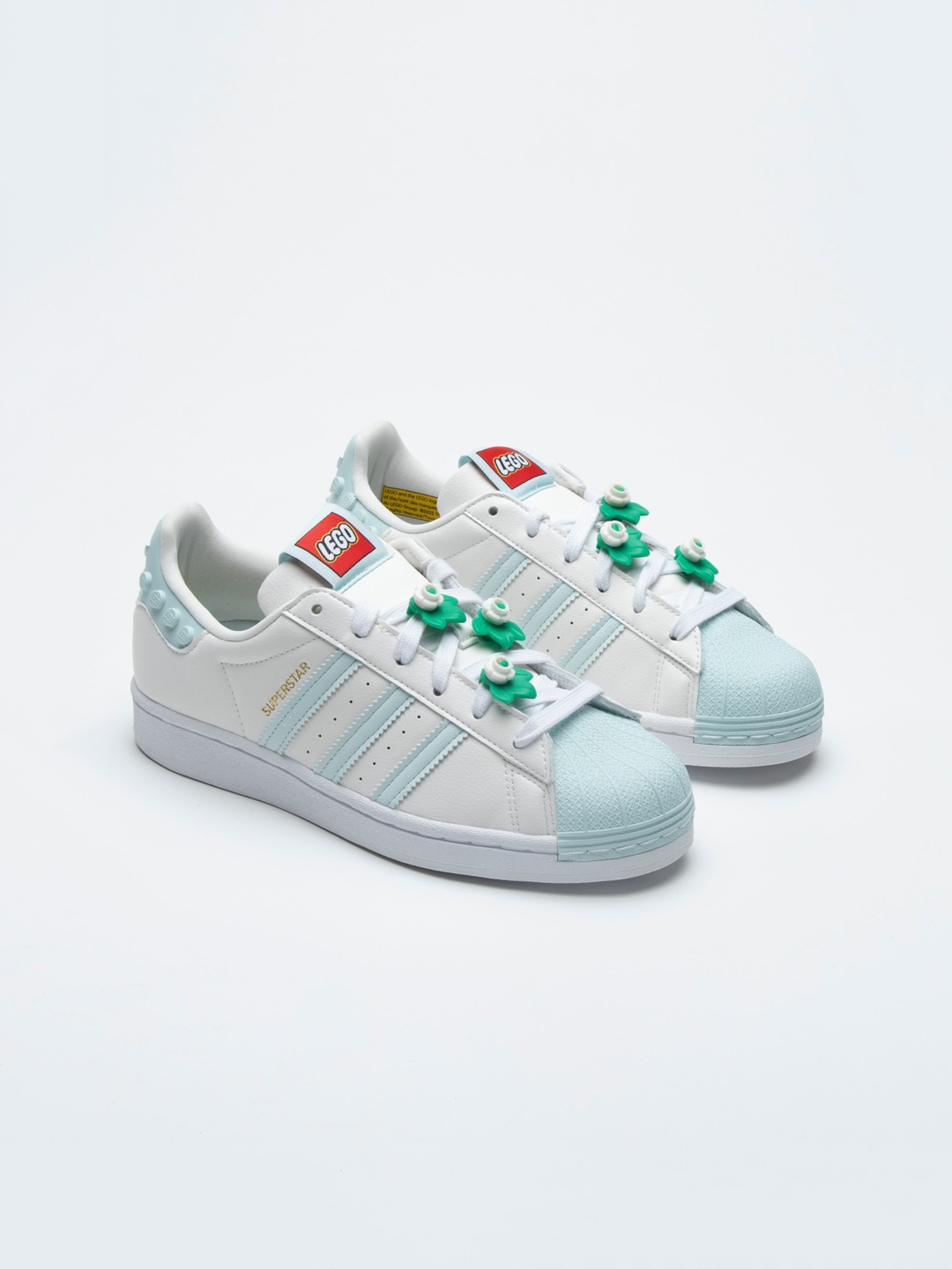

ADIDAS Women White & Green Solid Sneakers