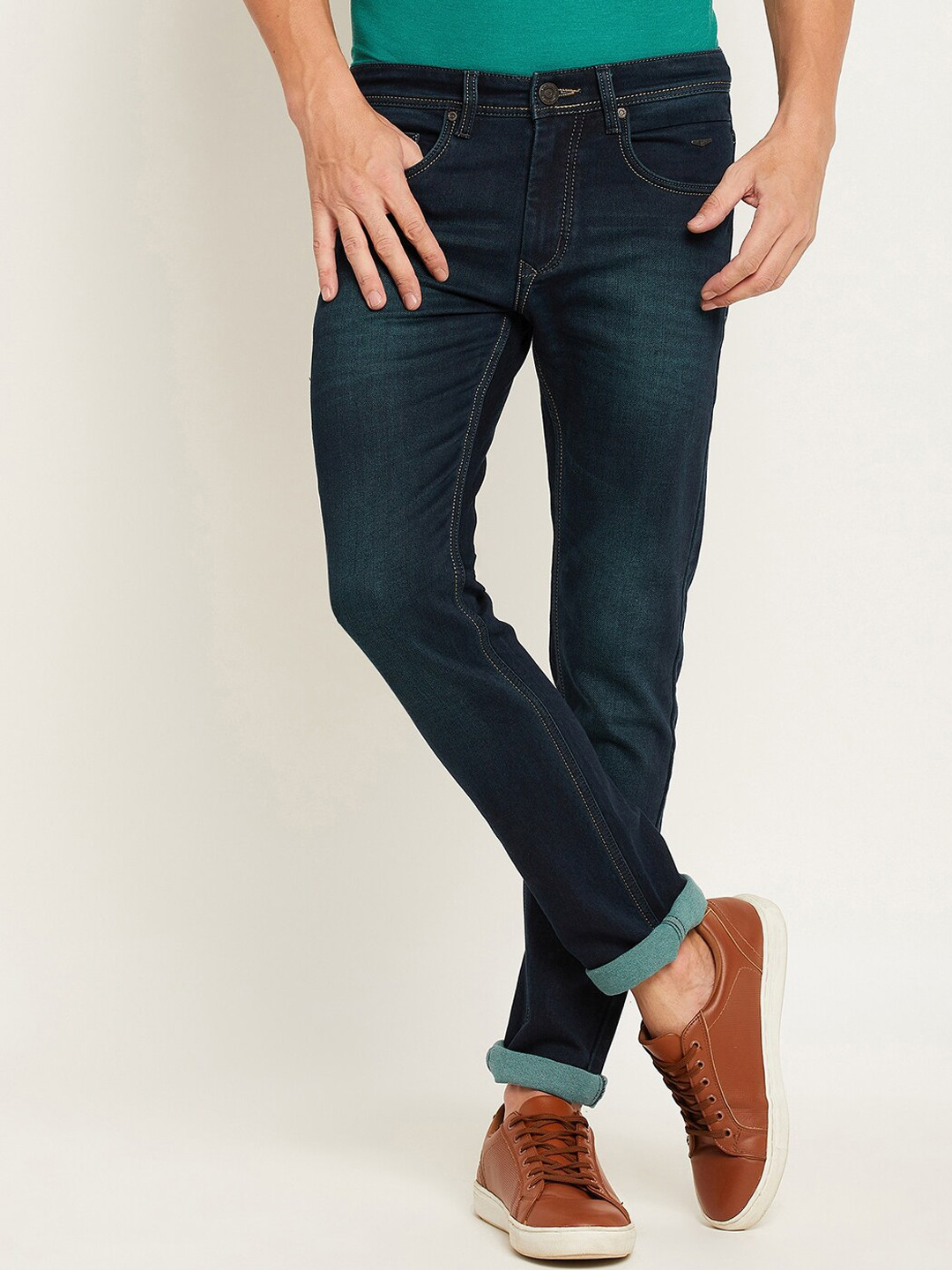 

Duke Men Blue Slim Fit Light Fade Stretchable Jeans