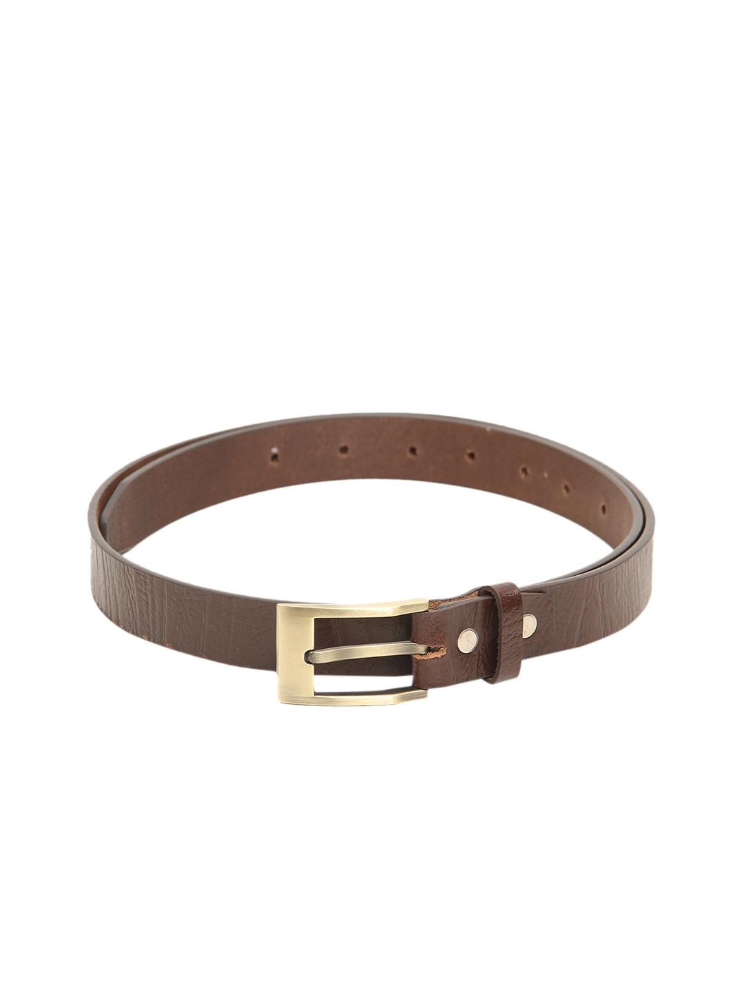 

Calvadoss Boys Brown Leather Belt