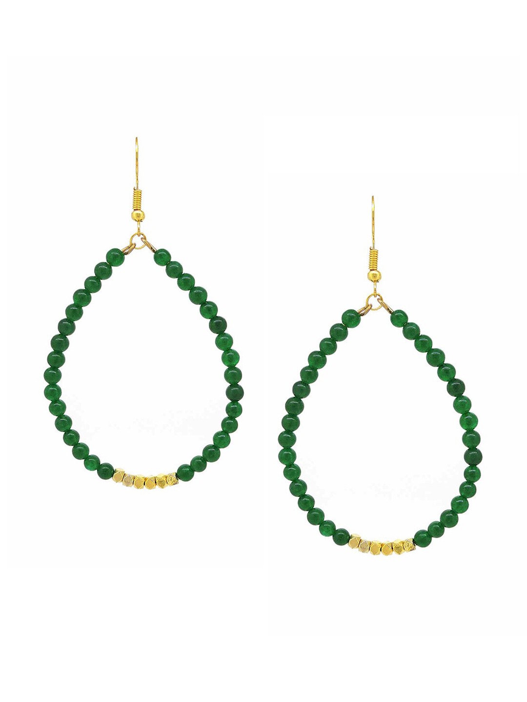 

Tistabene Green Contemporary Drop Earrings