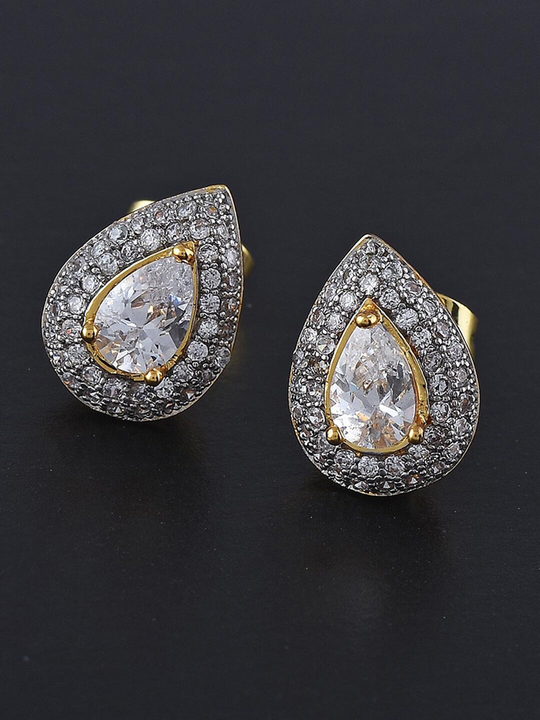 

Tistabene White Contemporary Studs Earrings