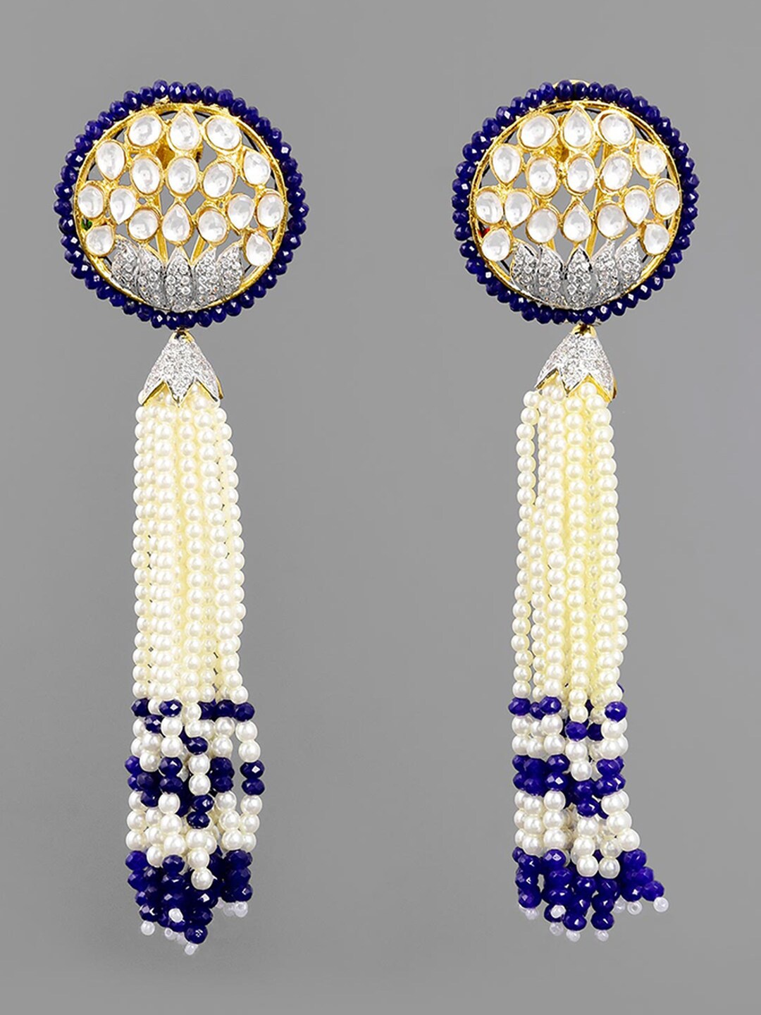 

Tistabene Blue Contemporary Drop Earrings