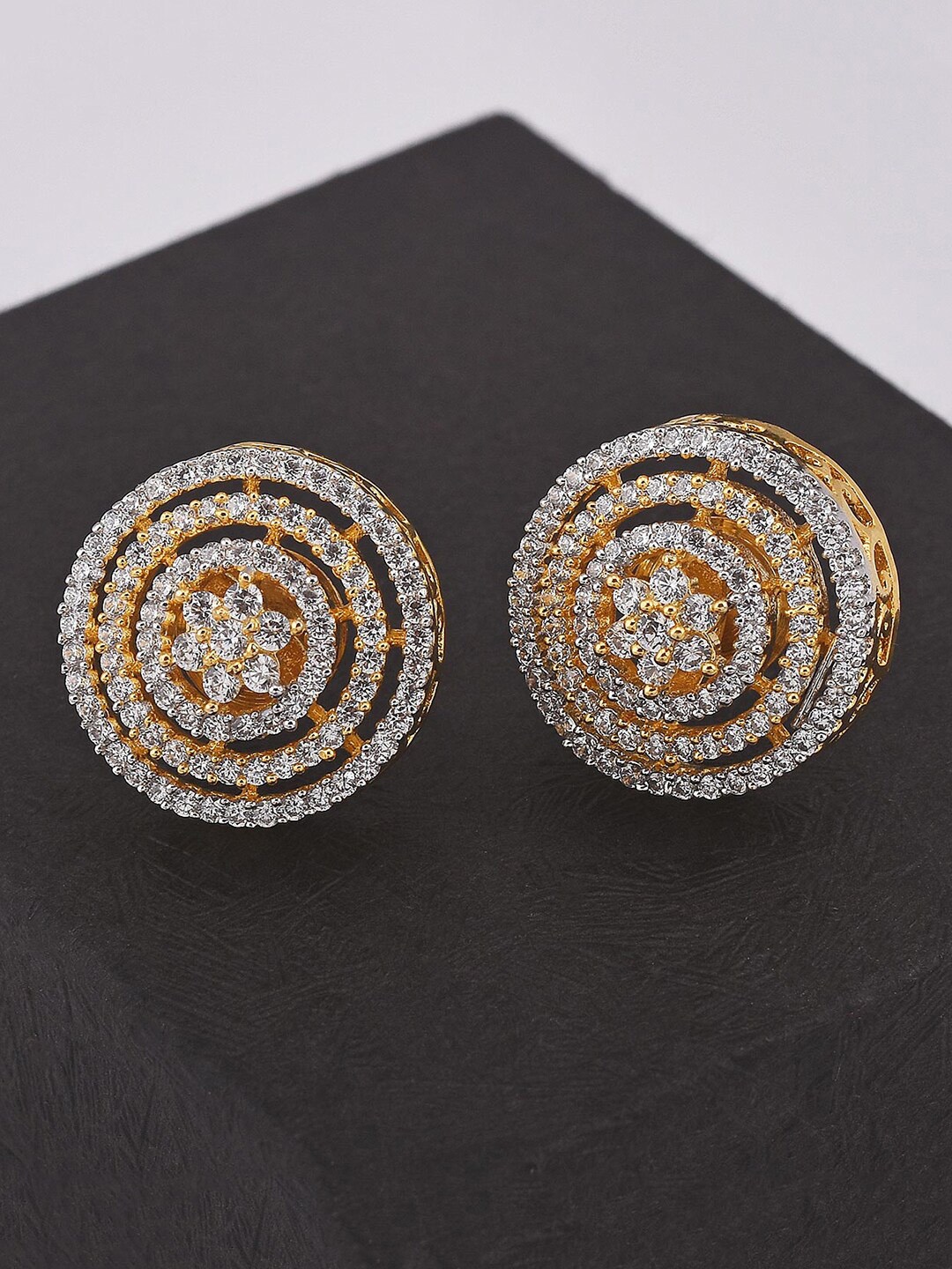 

Tistabene Women White Contemporary Studs Earrings