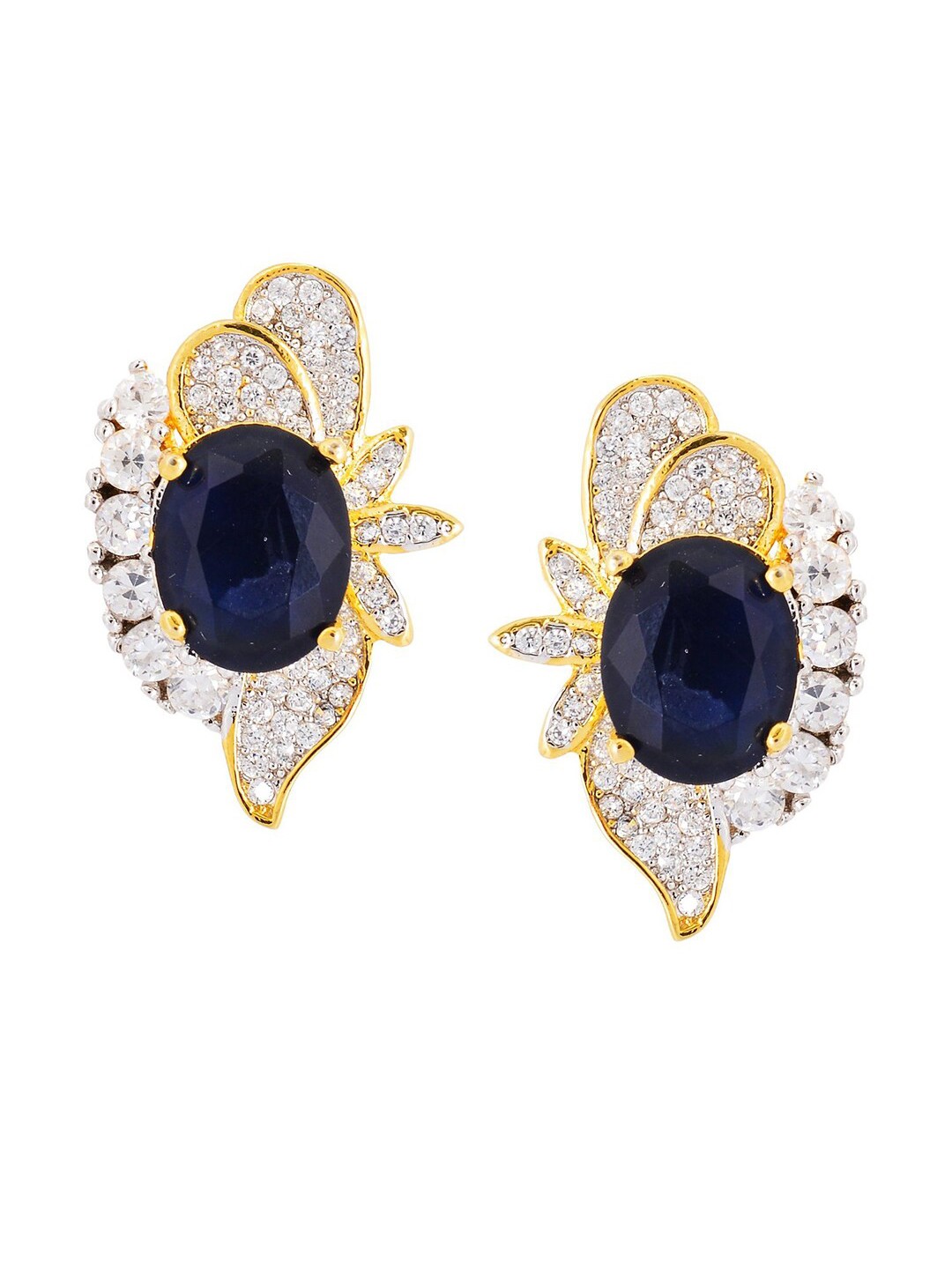 

Tistabene Blue Floral International Diamonds Stud Earring
