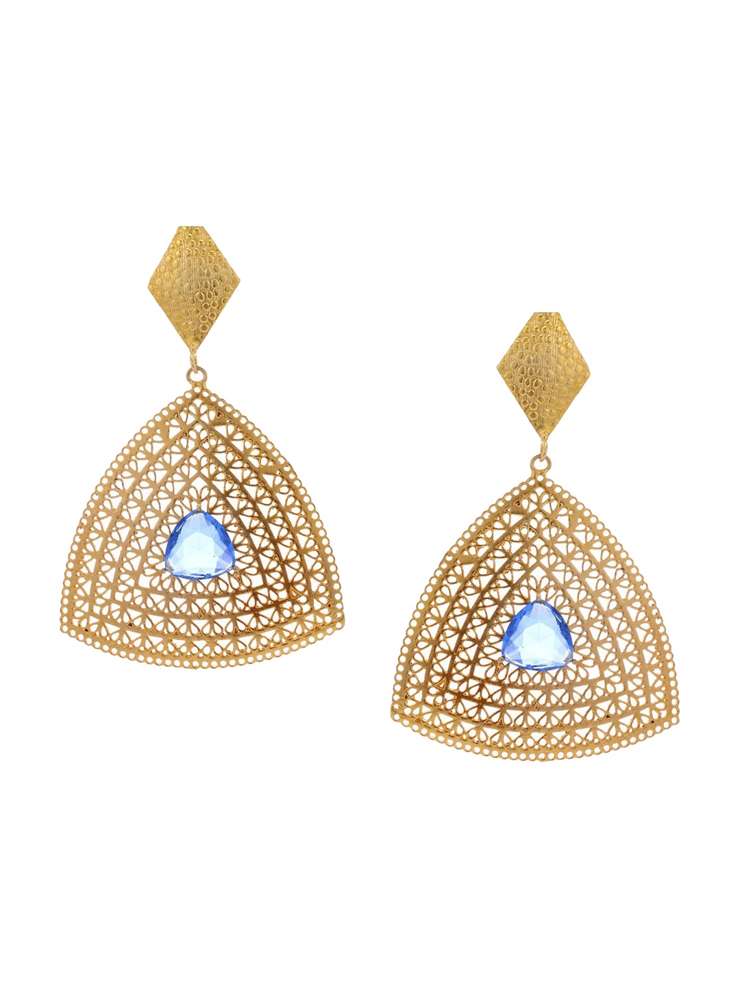 

Tistabene Blue Contemporary Drop Earrings