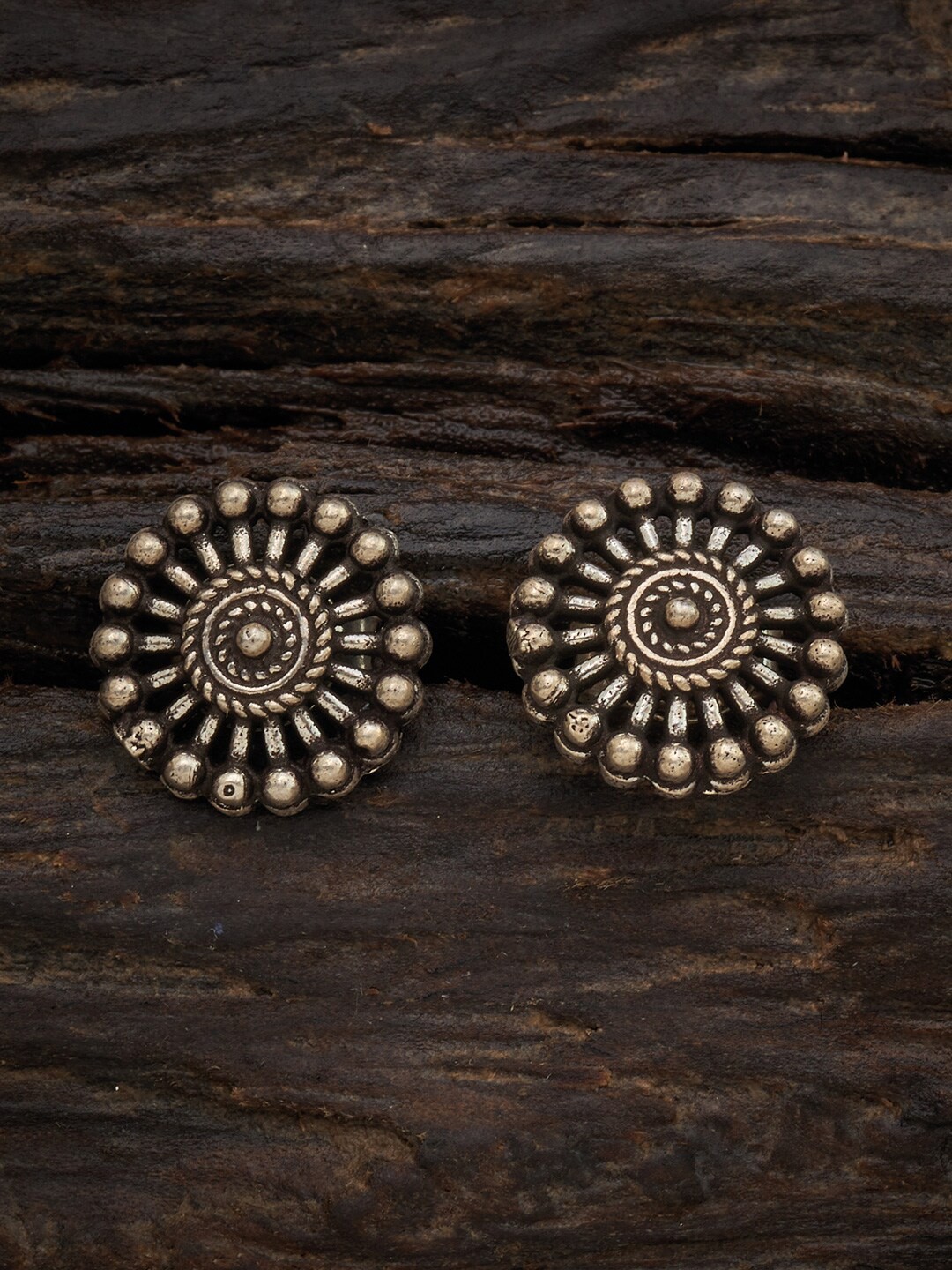 

Kushal's Fashion Jewellery Circular Studs Earrings, Na