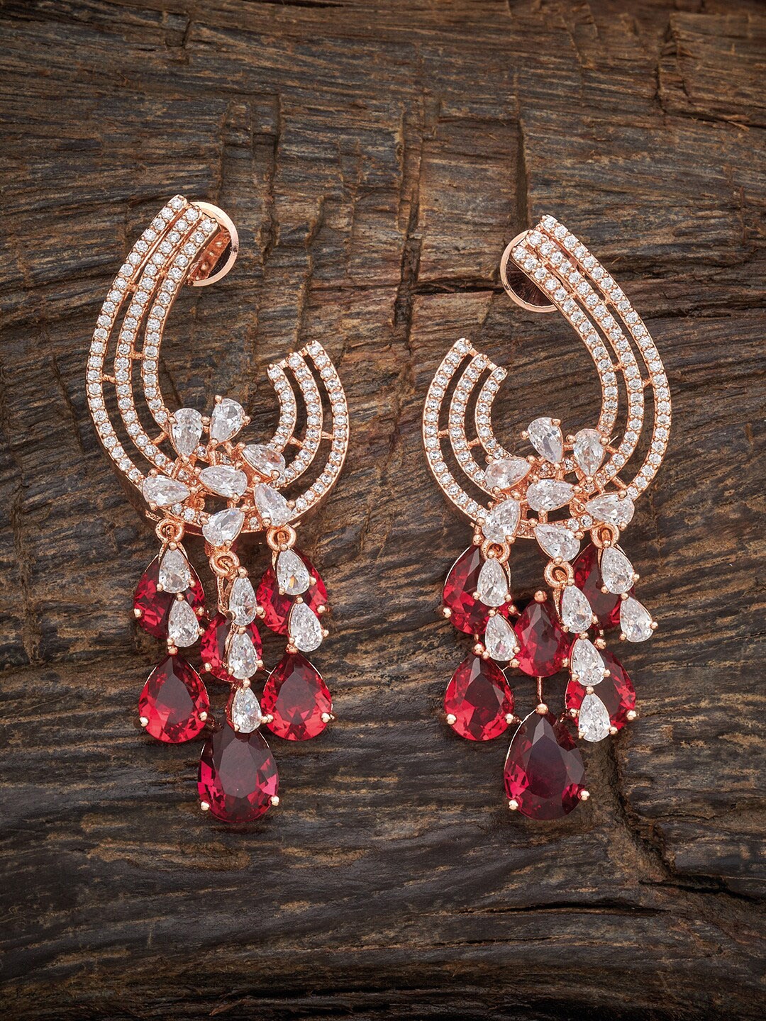 

Kushal's Fashion Jewellery Green Contemporary Studs Earrings