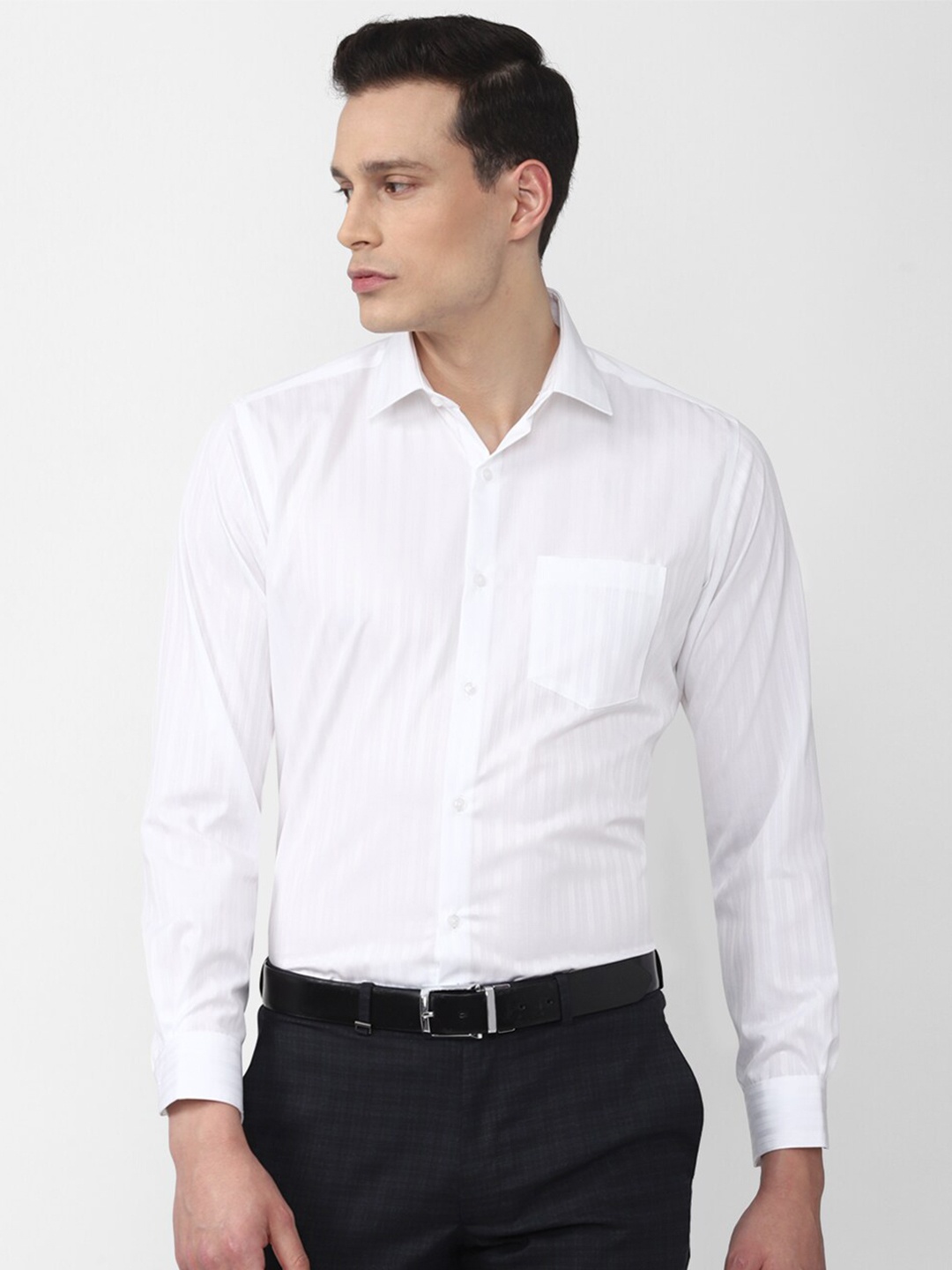 

Van Heusen Men White Shirt
