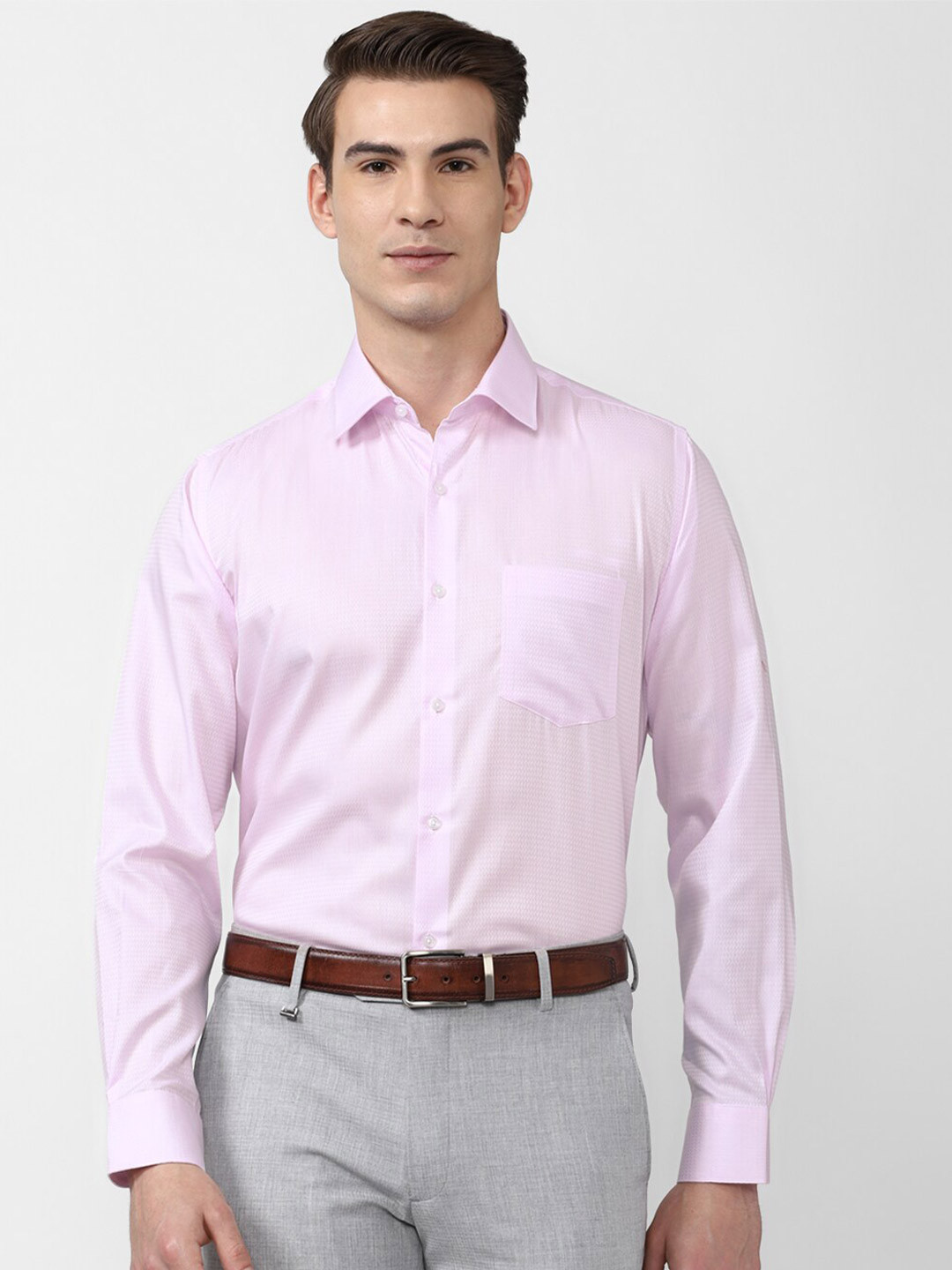 

Van Heusen Men Purple Formal Shirt