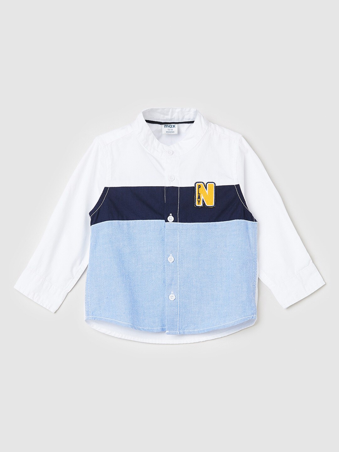 

max Boys Cotton Multicoloured Casual Shirt, Multi