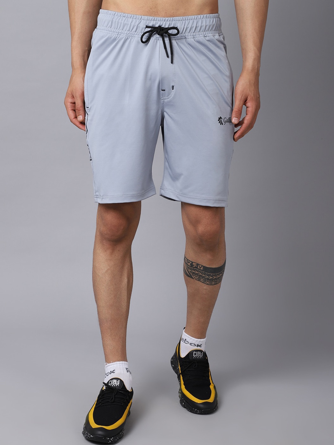 

Gallus Men Blue Slim Fit Training or Gym Shorts